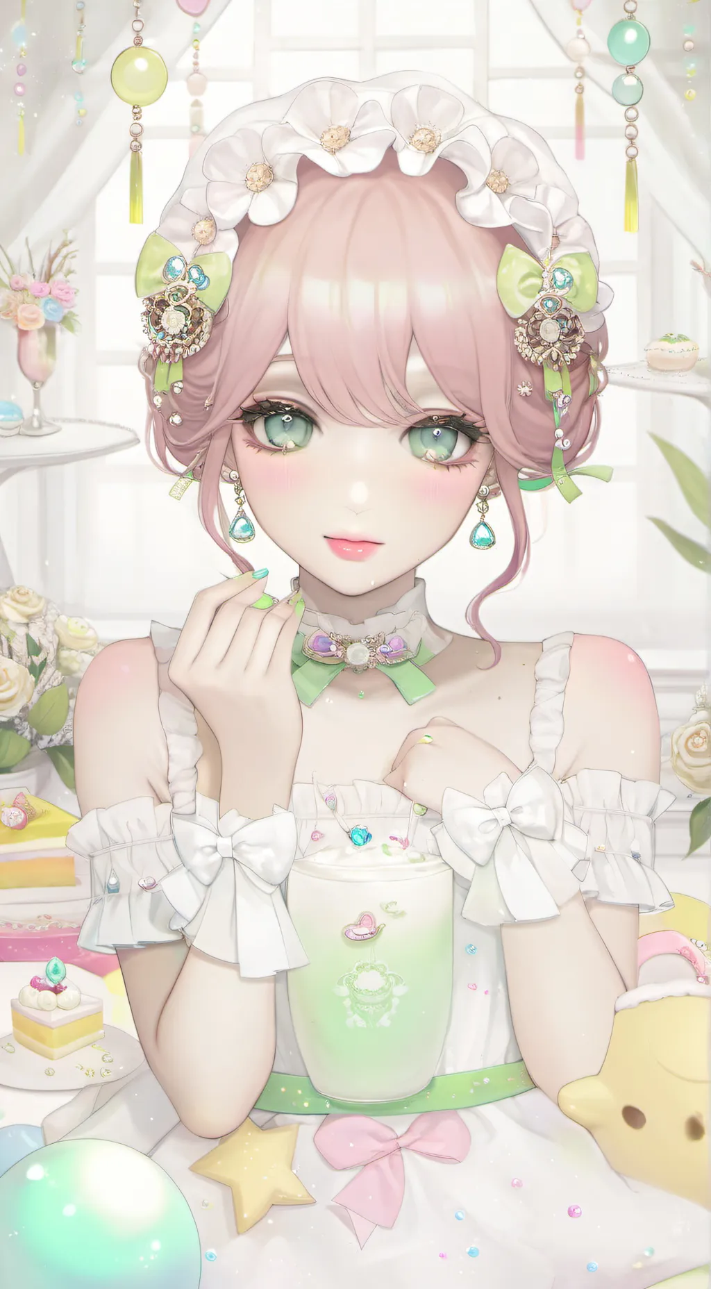 ai character: ☆Anika☆ background