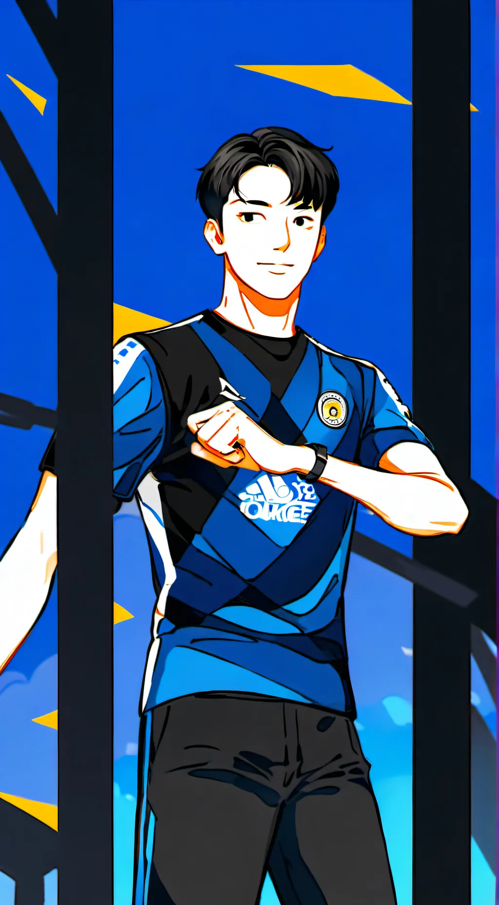 ai character: Your bf background