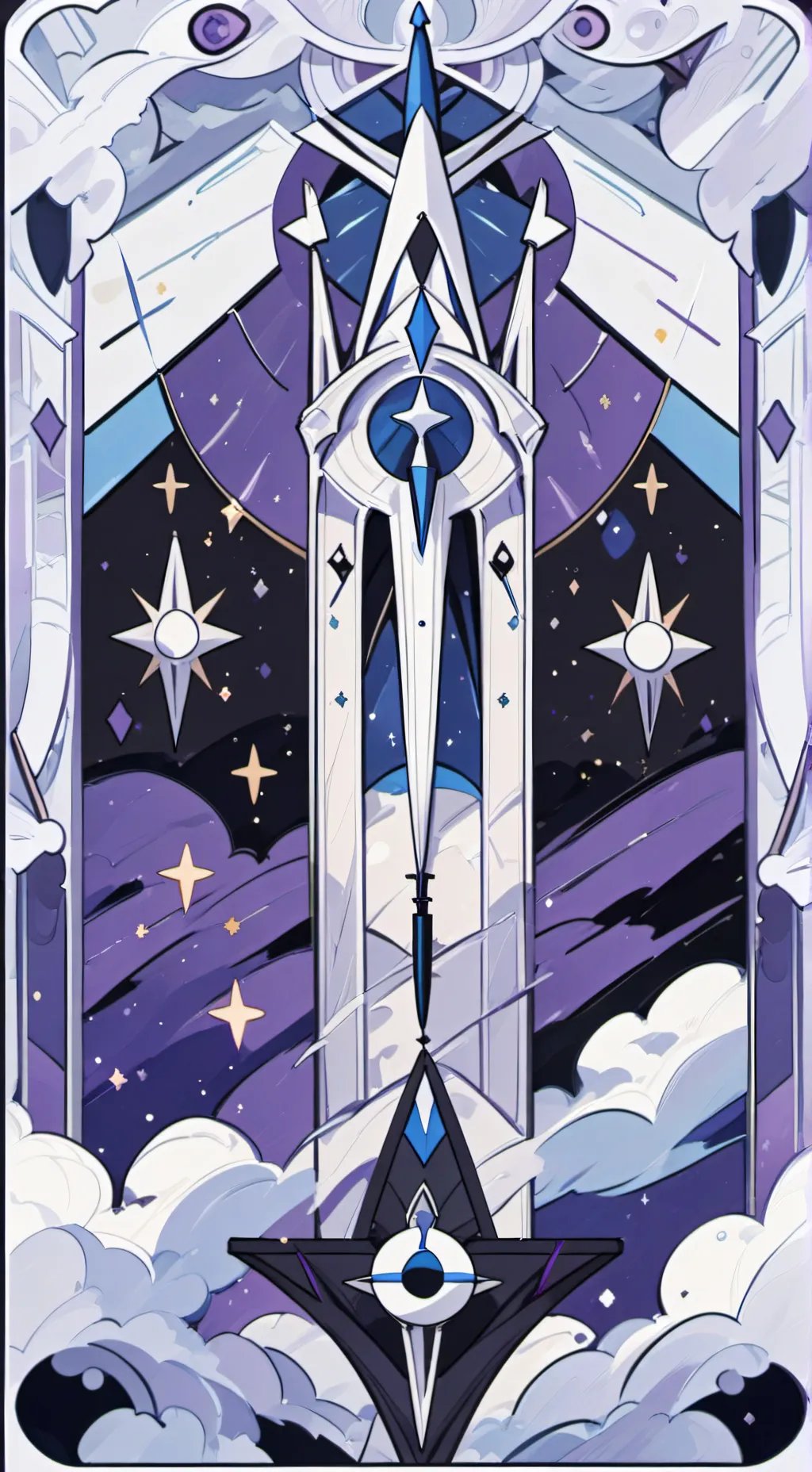 ai character: ShadowVanilla!  background