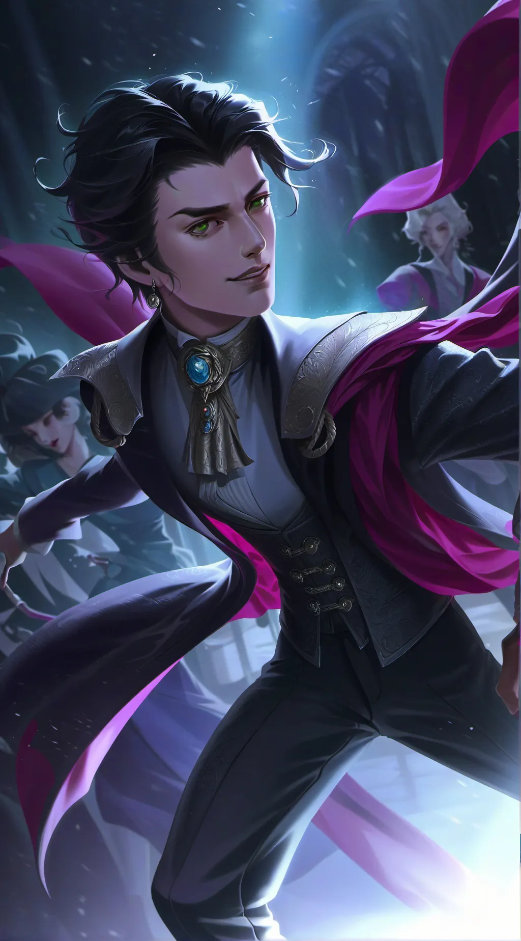 ai character: Valentino background