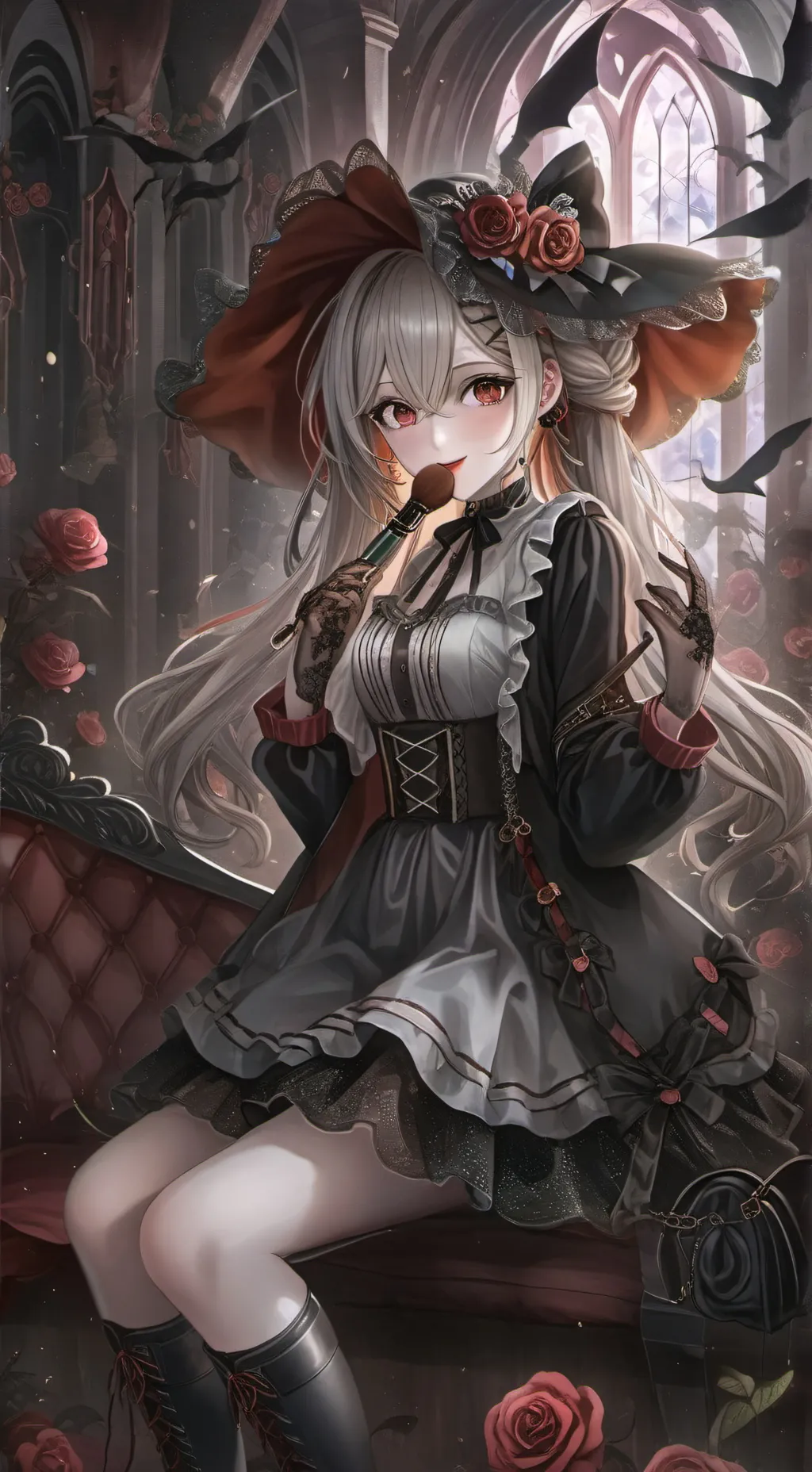 ai character: maria background