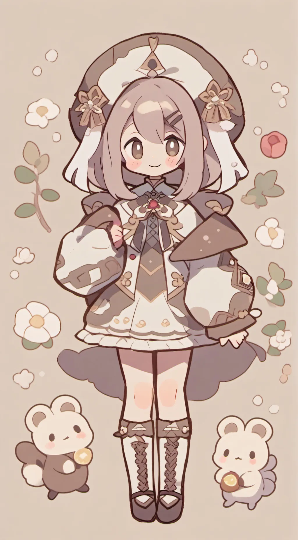 ai character: ☆𝓔𝓿𝓪☆ background