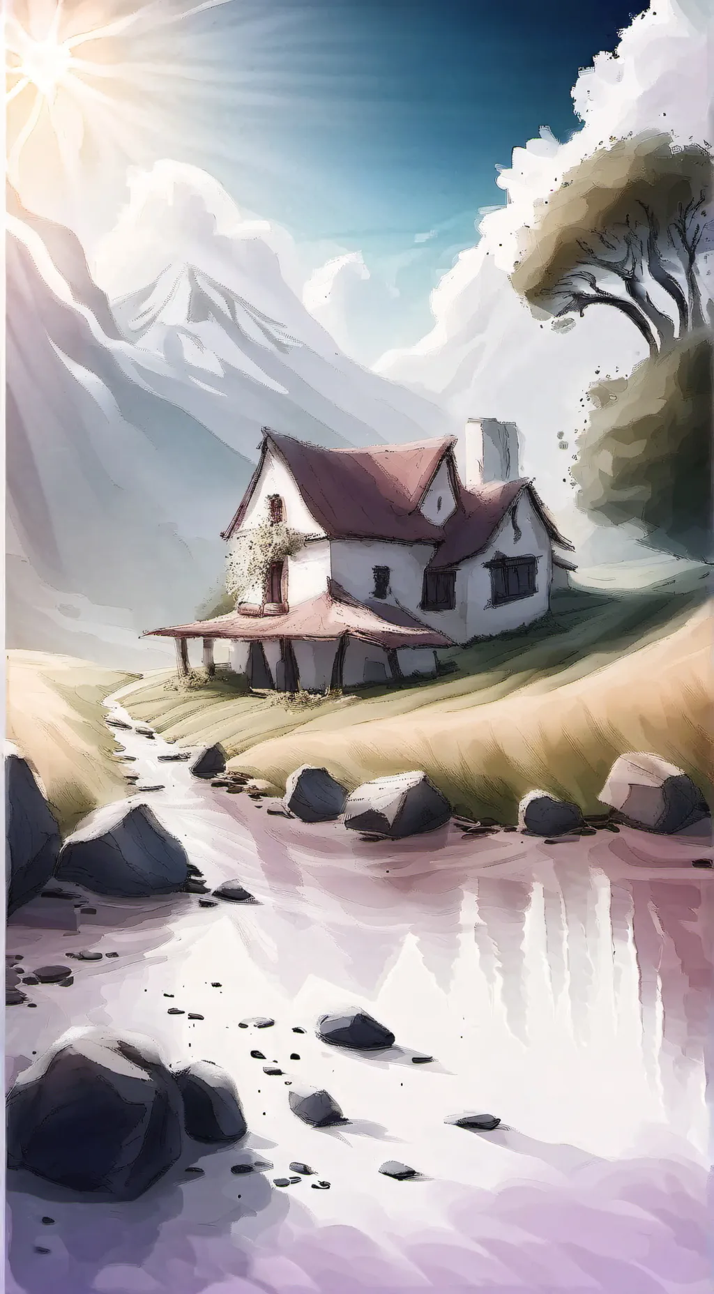 ai character: día inacabable background