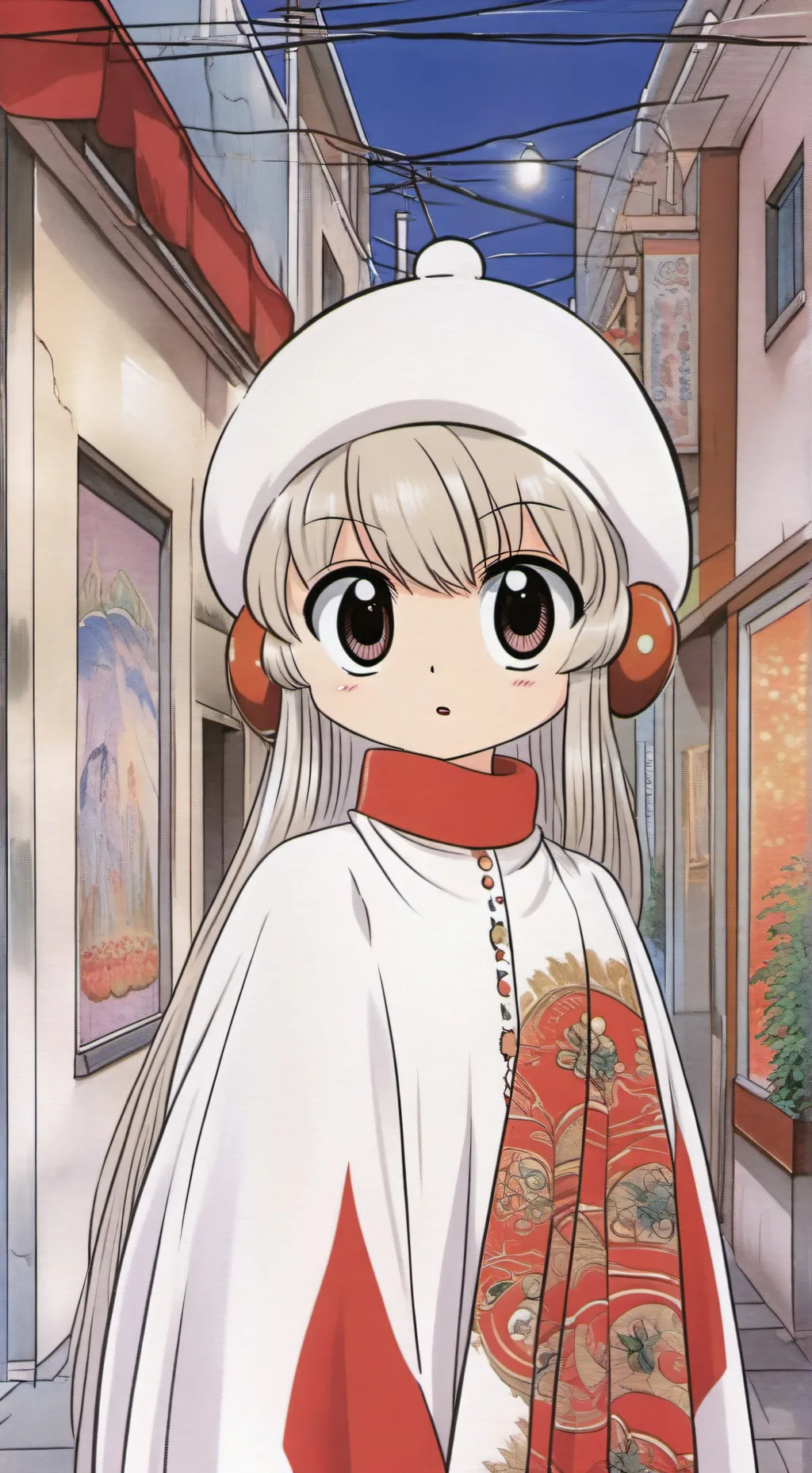 ai character: МИРЬ КОГО background