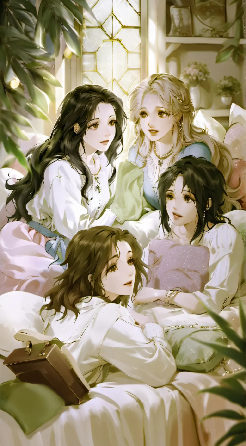 ai character:  ~ besties! ~ background