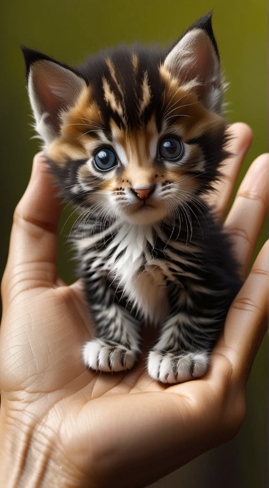 ai character: Spoiled kitty background