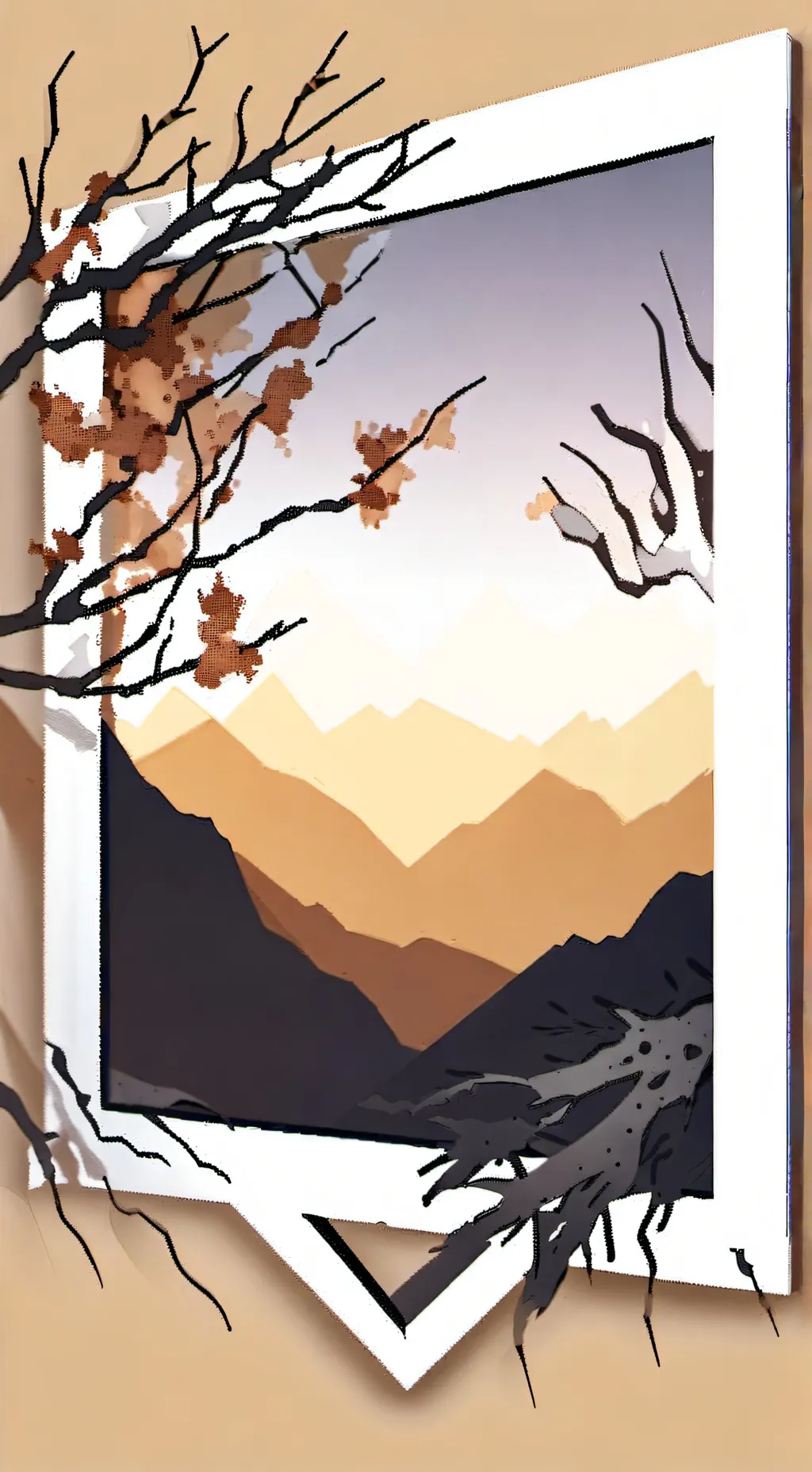 ai character: fruitcake. background