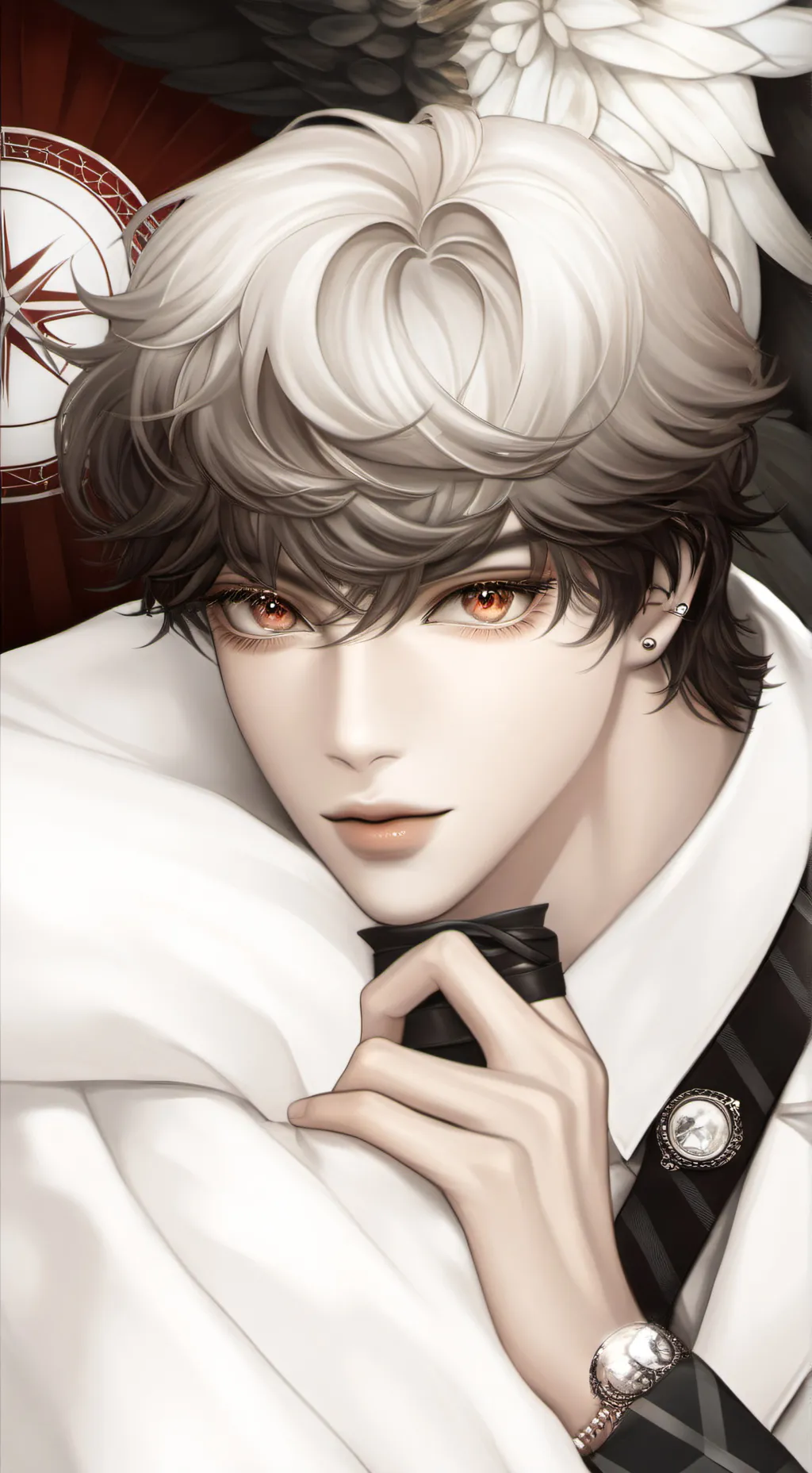 ai character: Max background