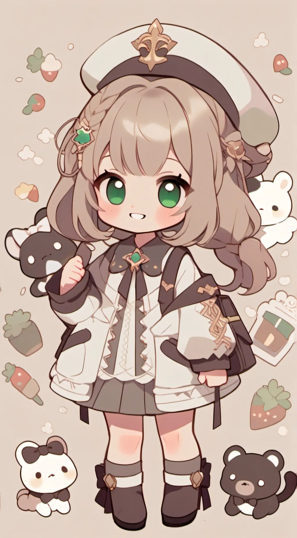 ai character: Blackpink  background