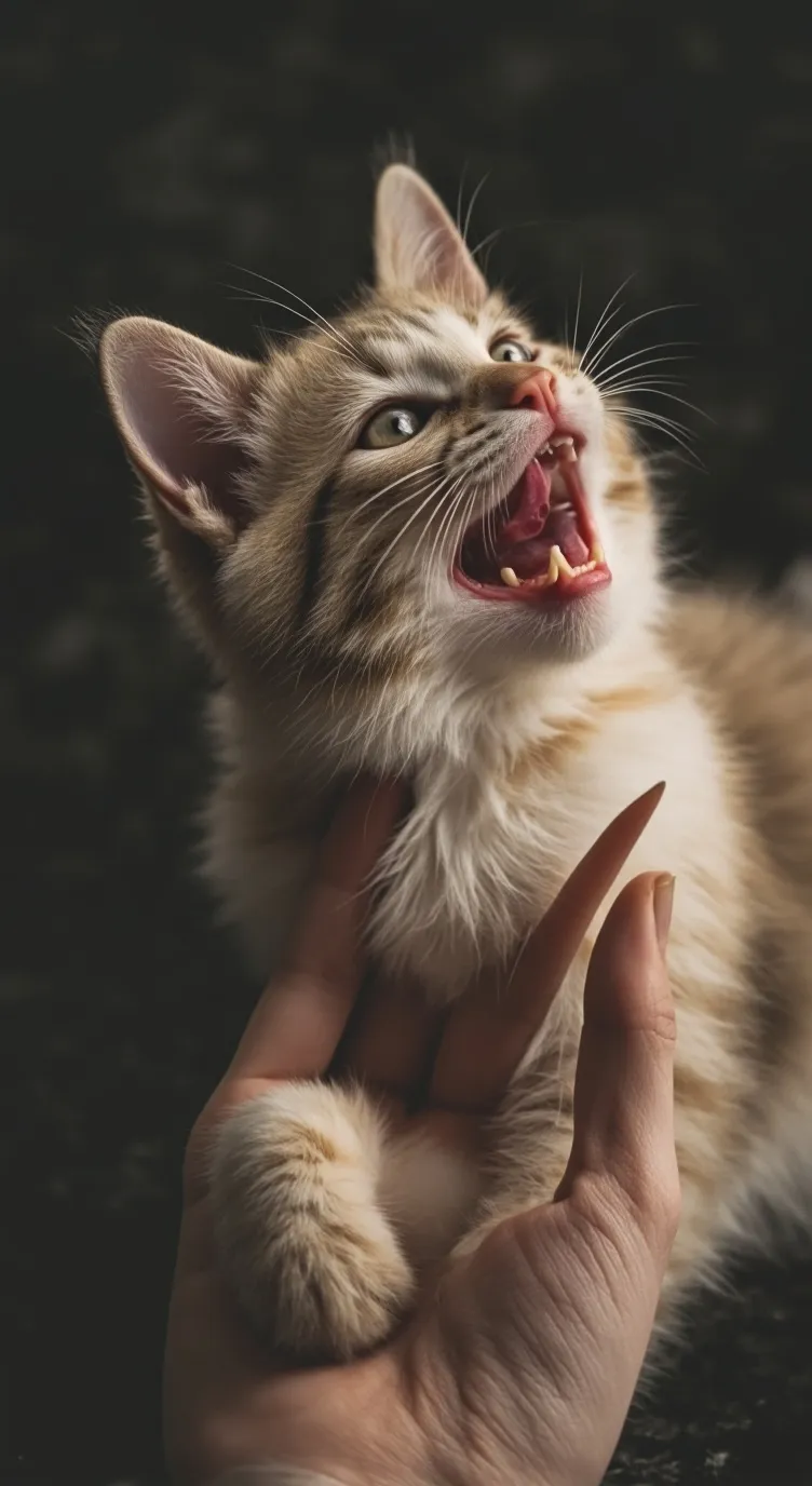 ai character: Kitten and kitten background