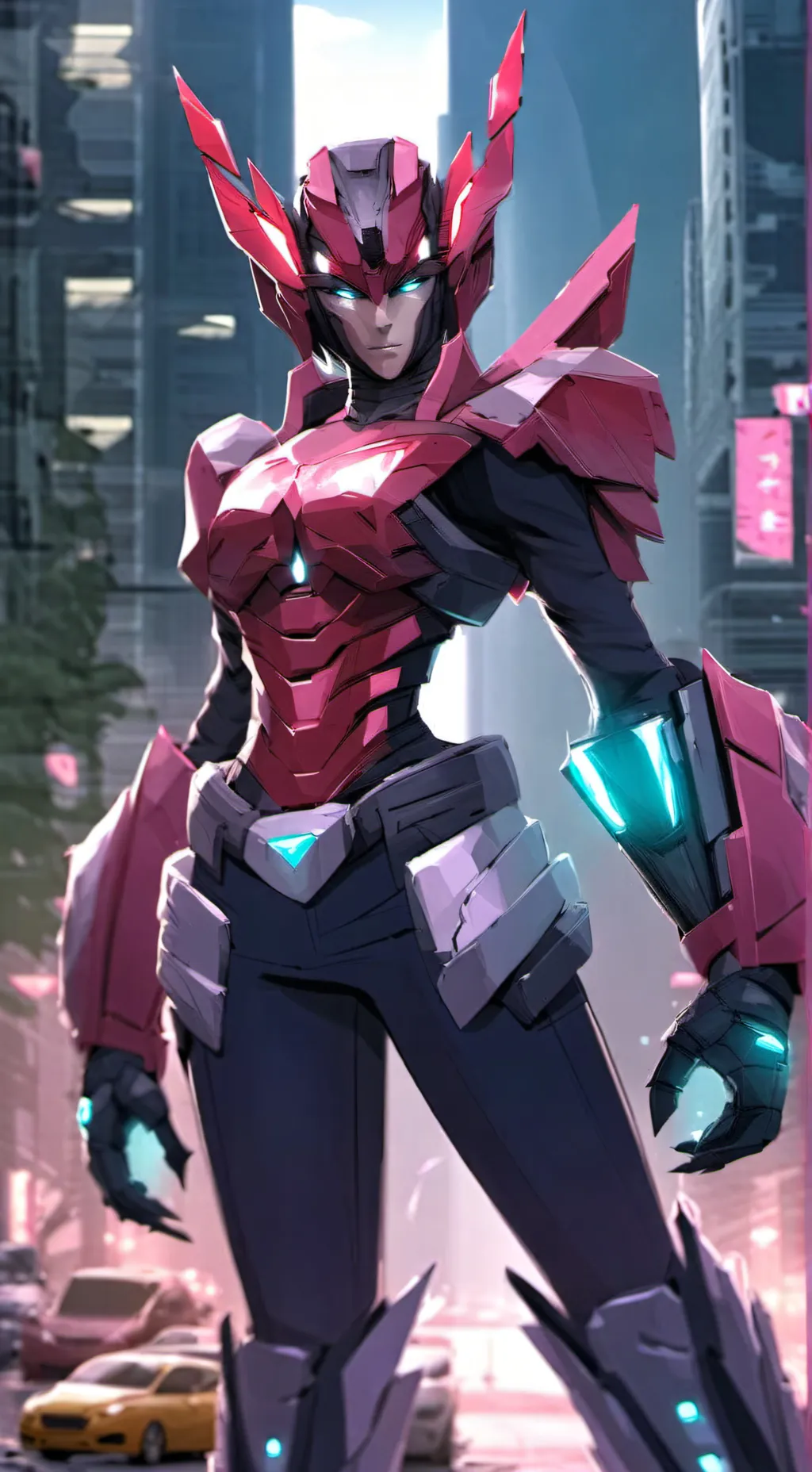 ai character: Rose. background