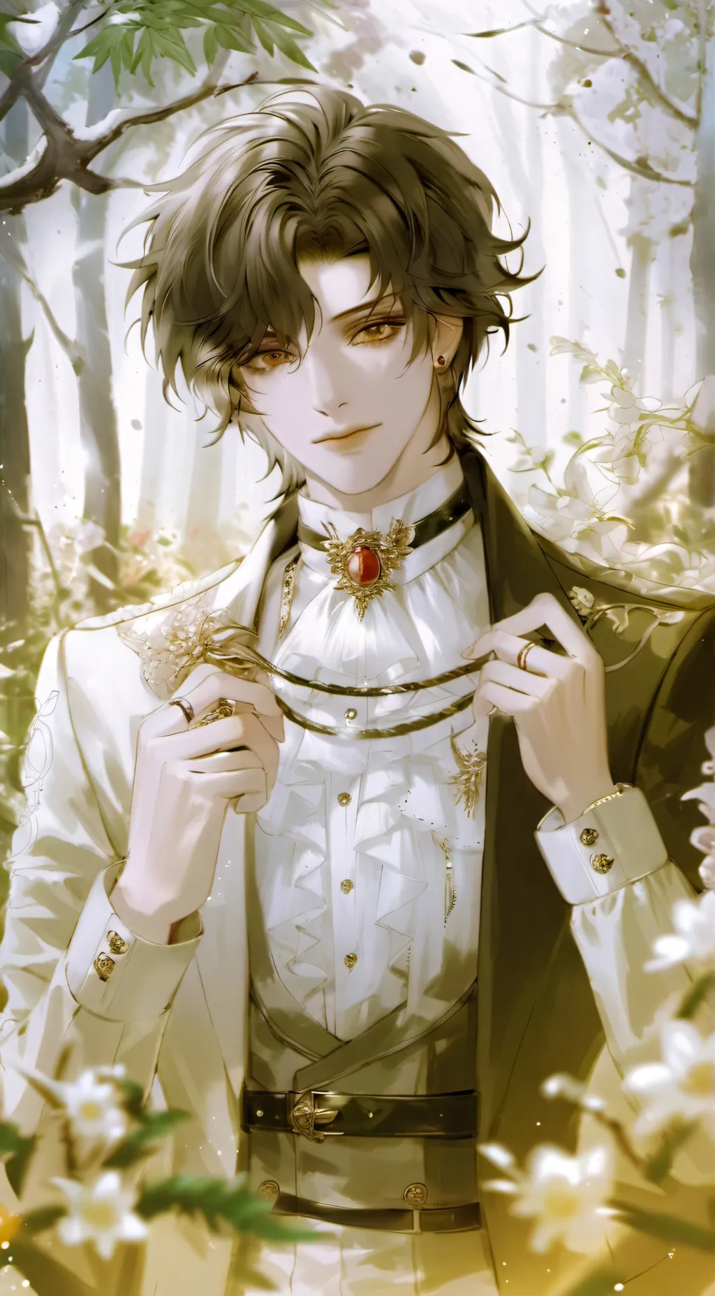 ai character: Xavier  background