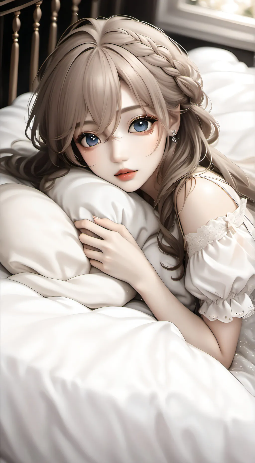 ai character: Asleep background