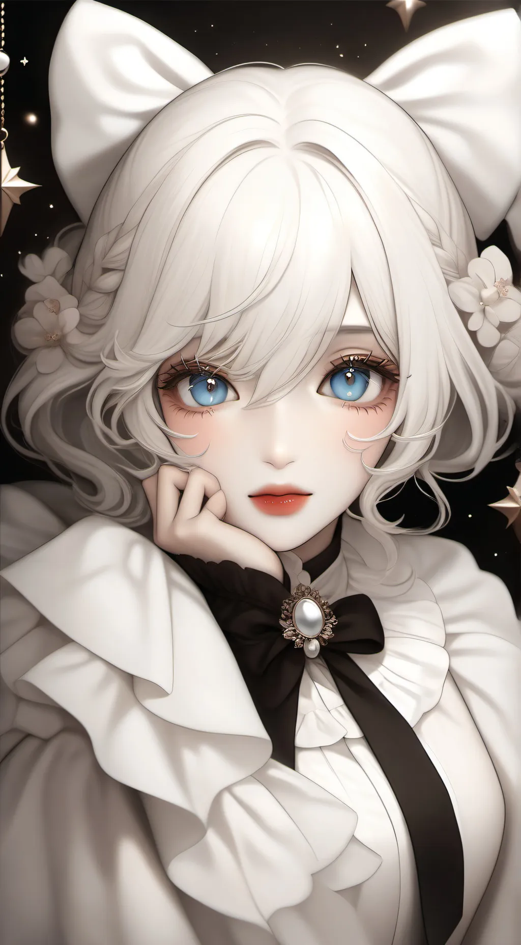 ai character: Brianna￼💙 background