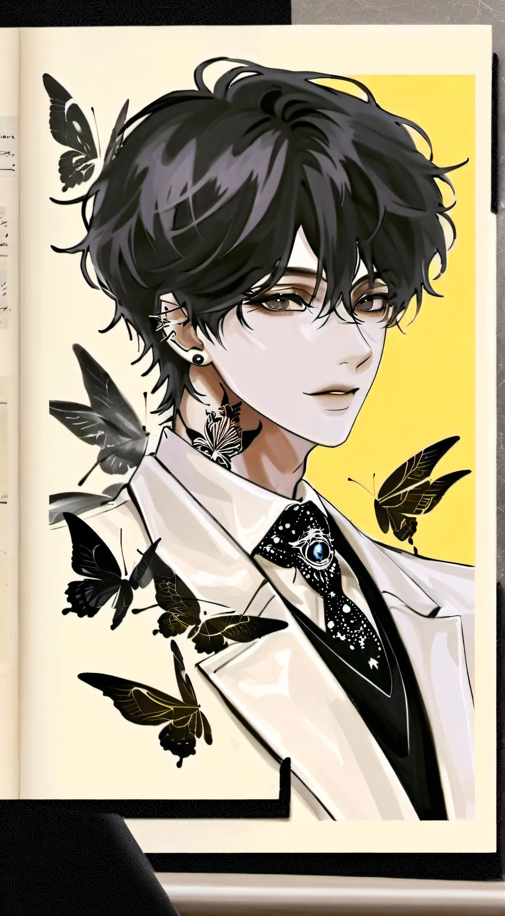 ai character: ☆~Alex~☆ background