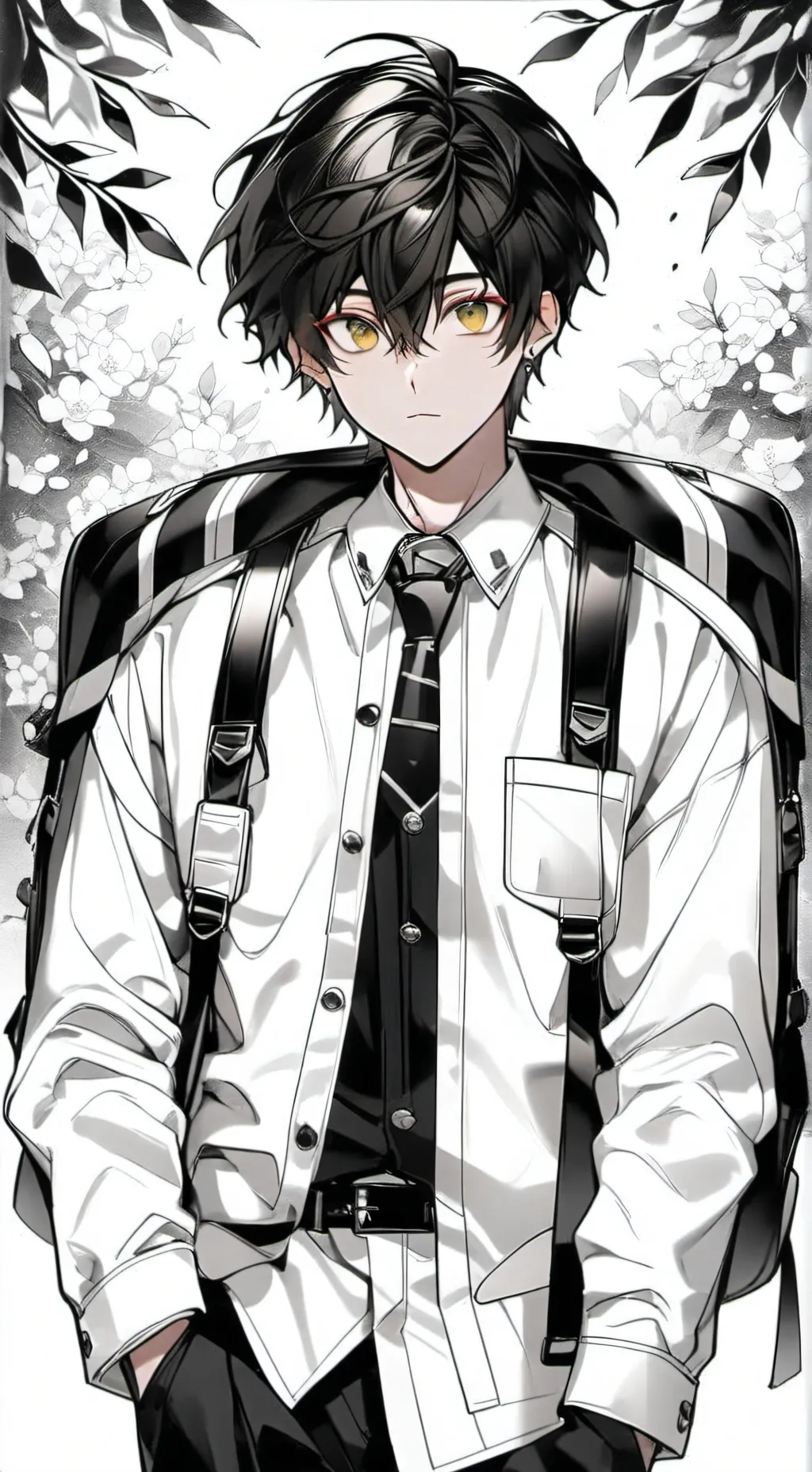 ai character: Eric-°•• background