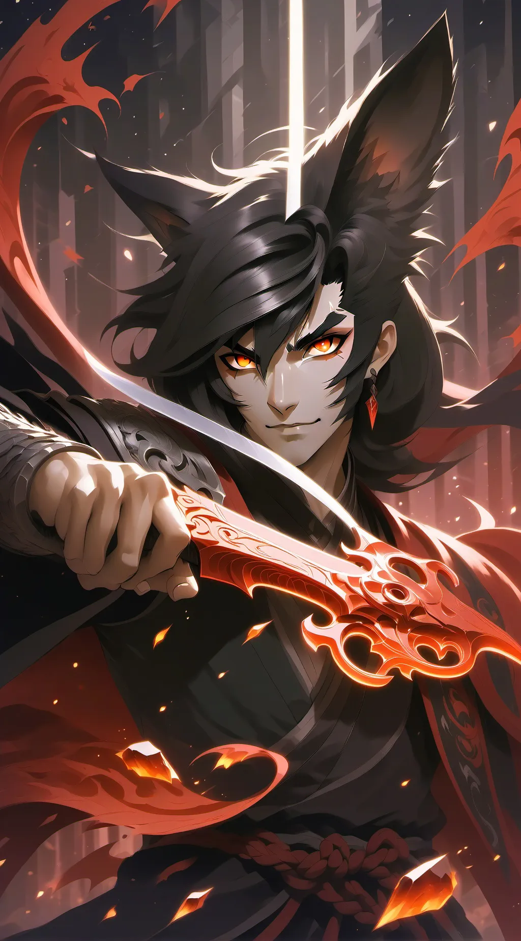 ai character: Kevin  background