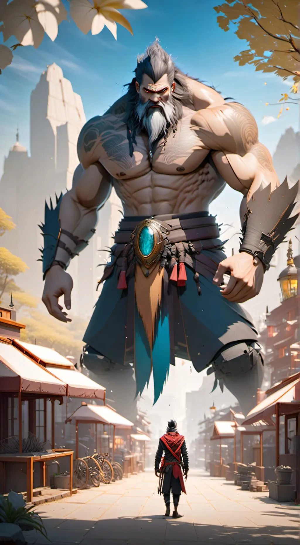 ai character: Ragnar the Barbari background