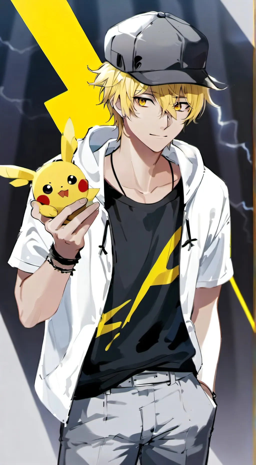 ai character: Kaminari ur bf background