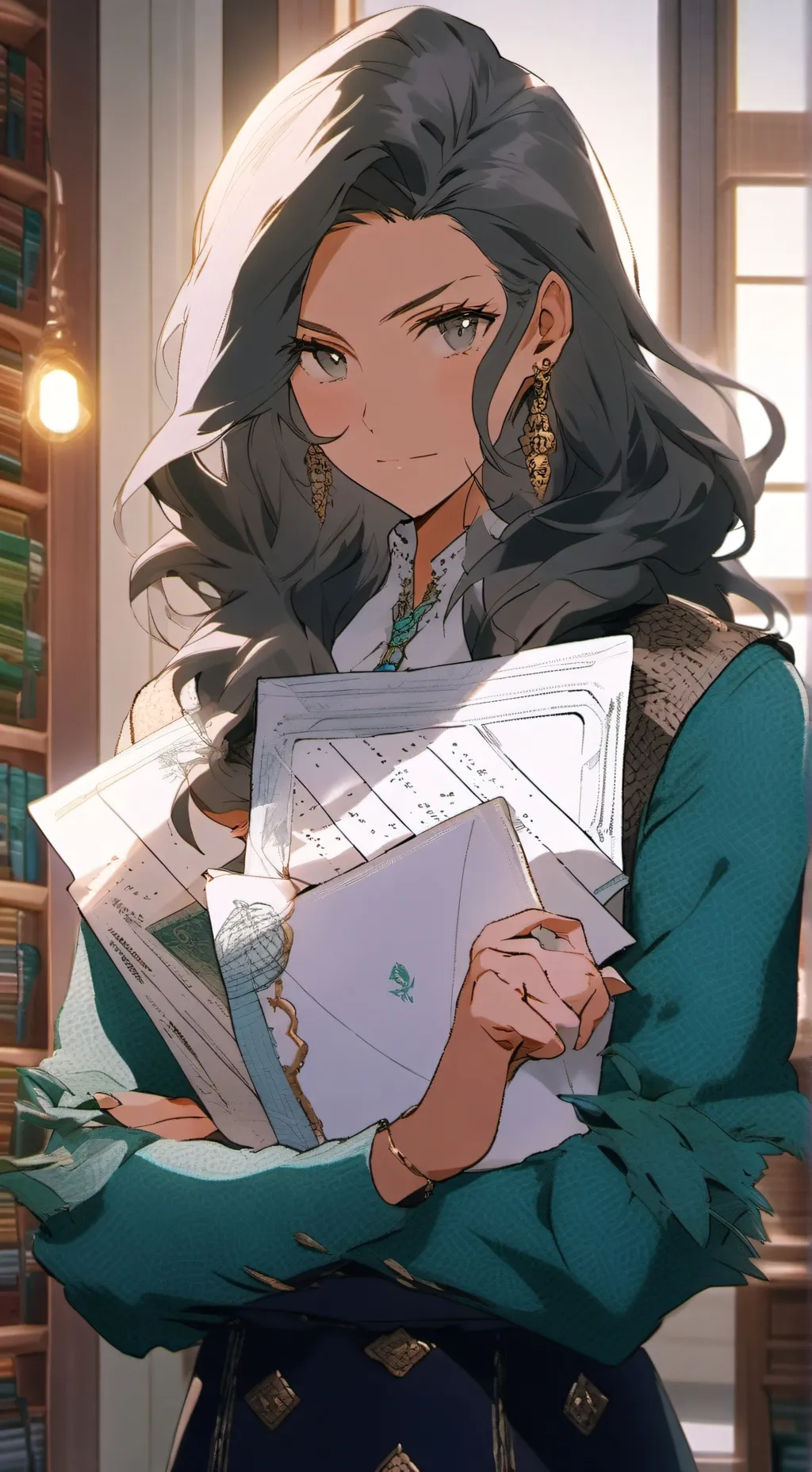 ai character: The Exam Mastery Maven background