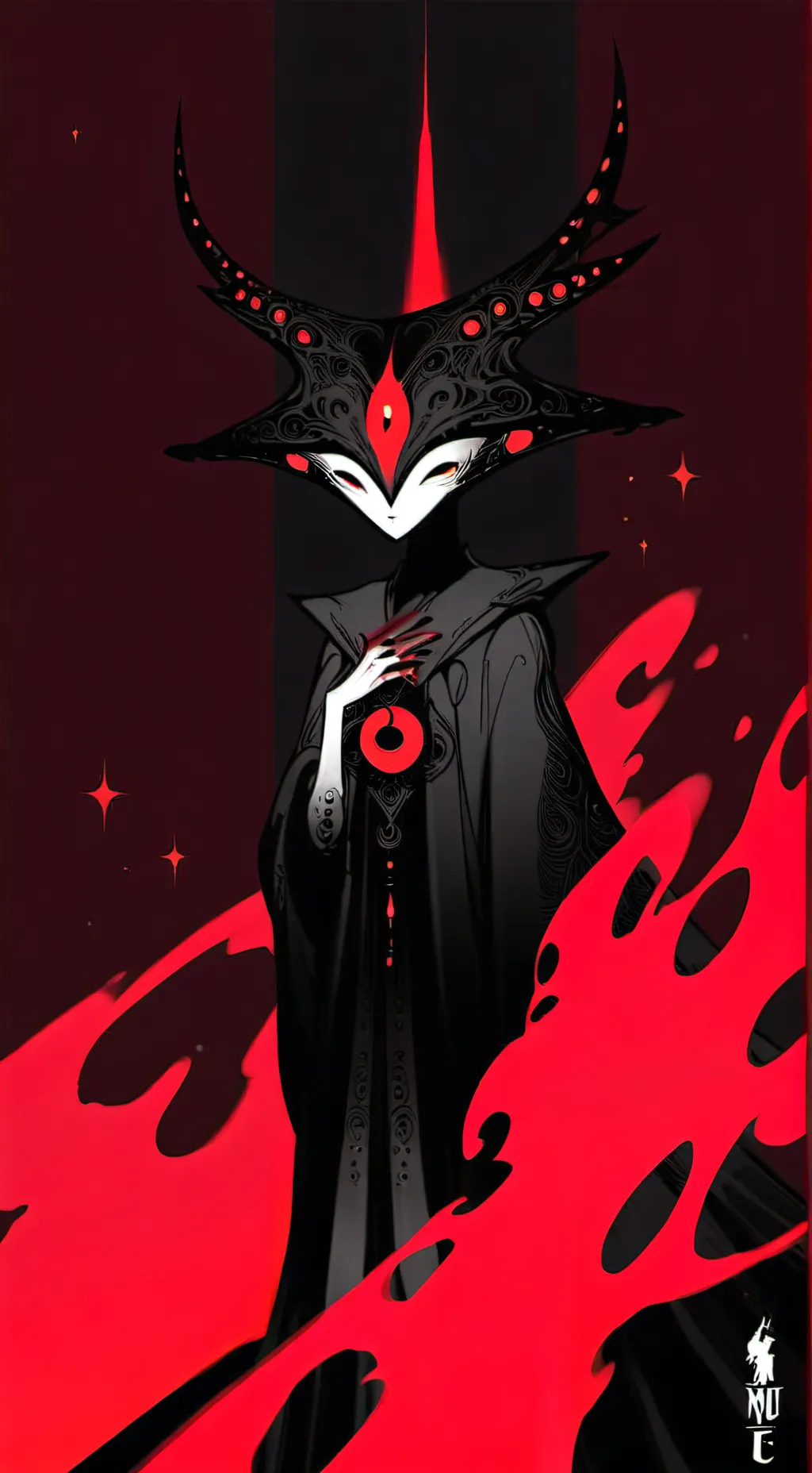 ai character: deaths circus background