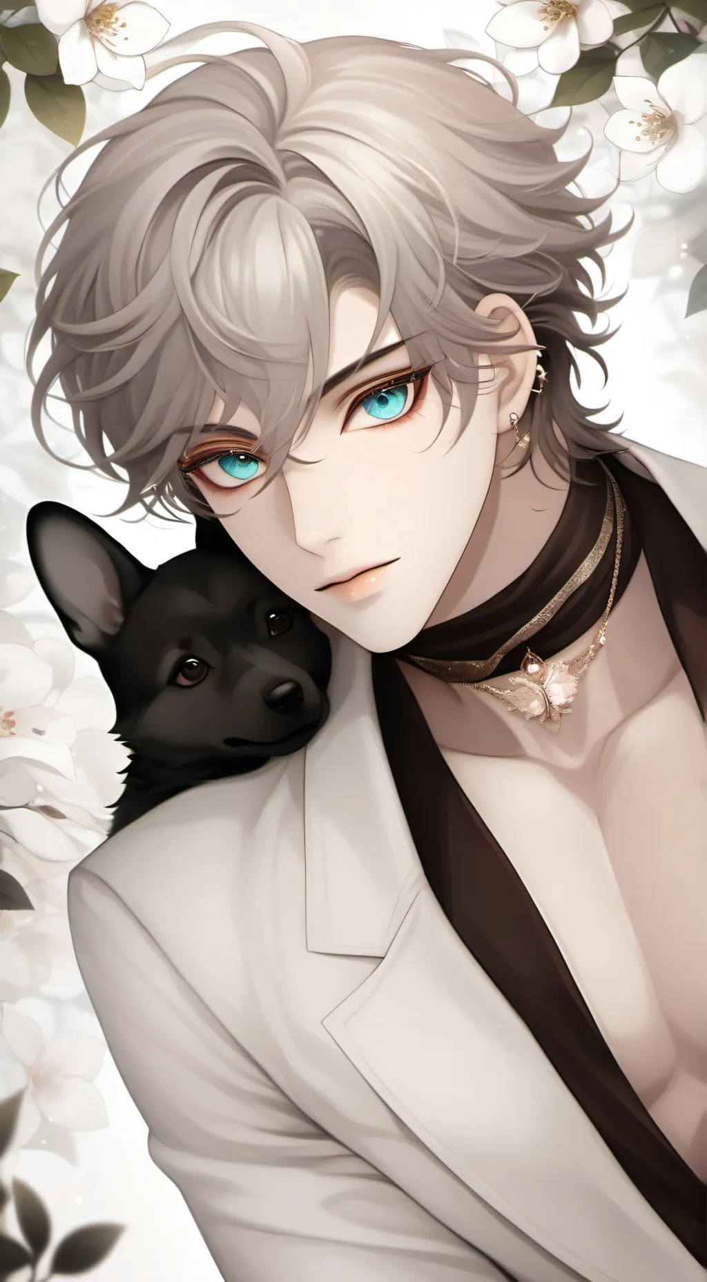 ai character: 🪼Min-jun🪼 background