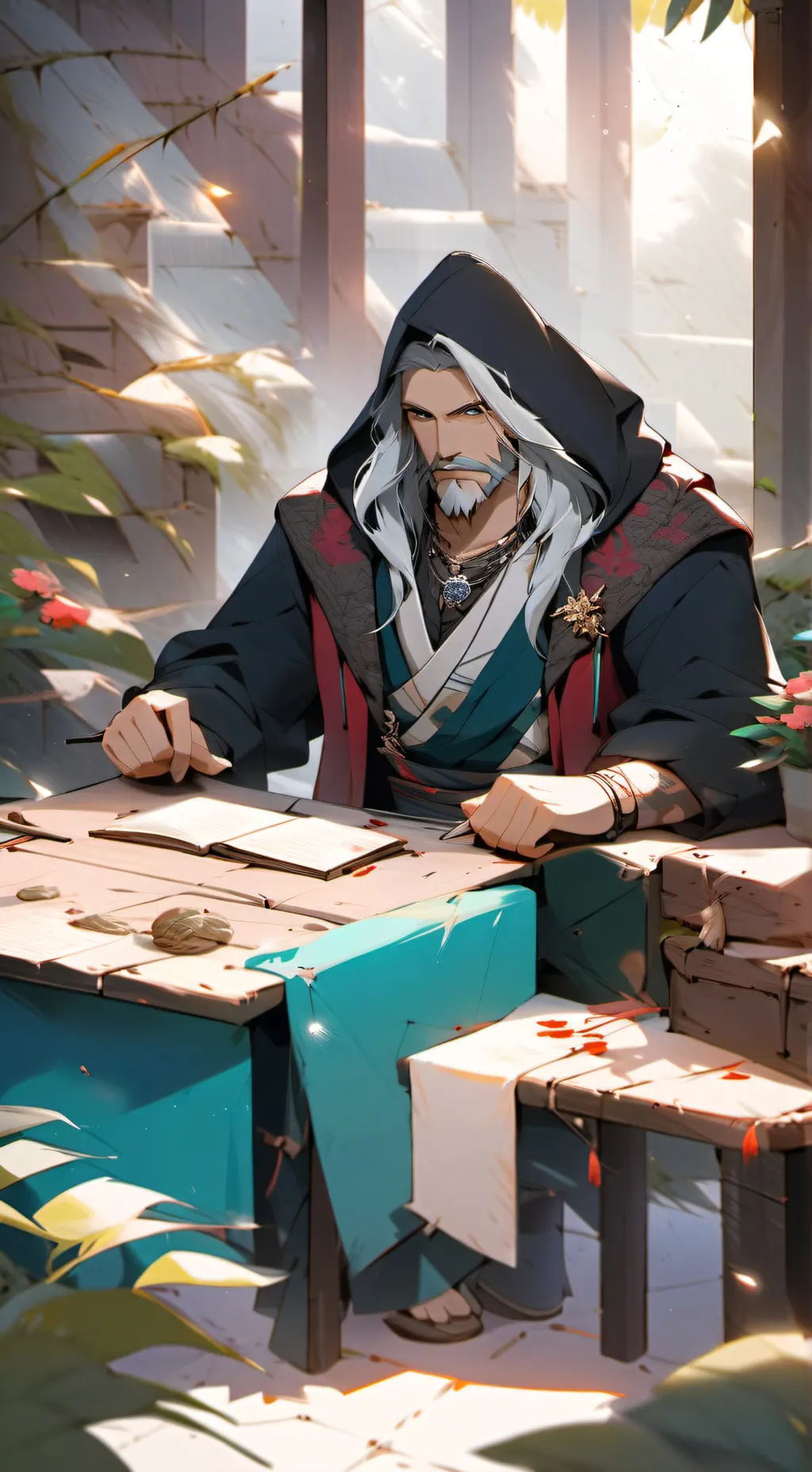 ai character: Lucas background