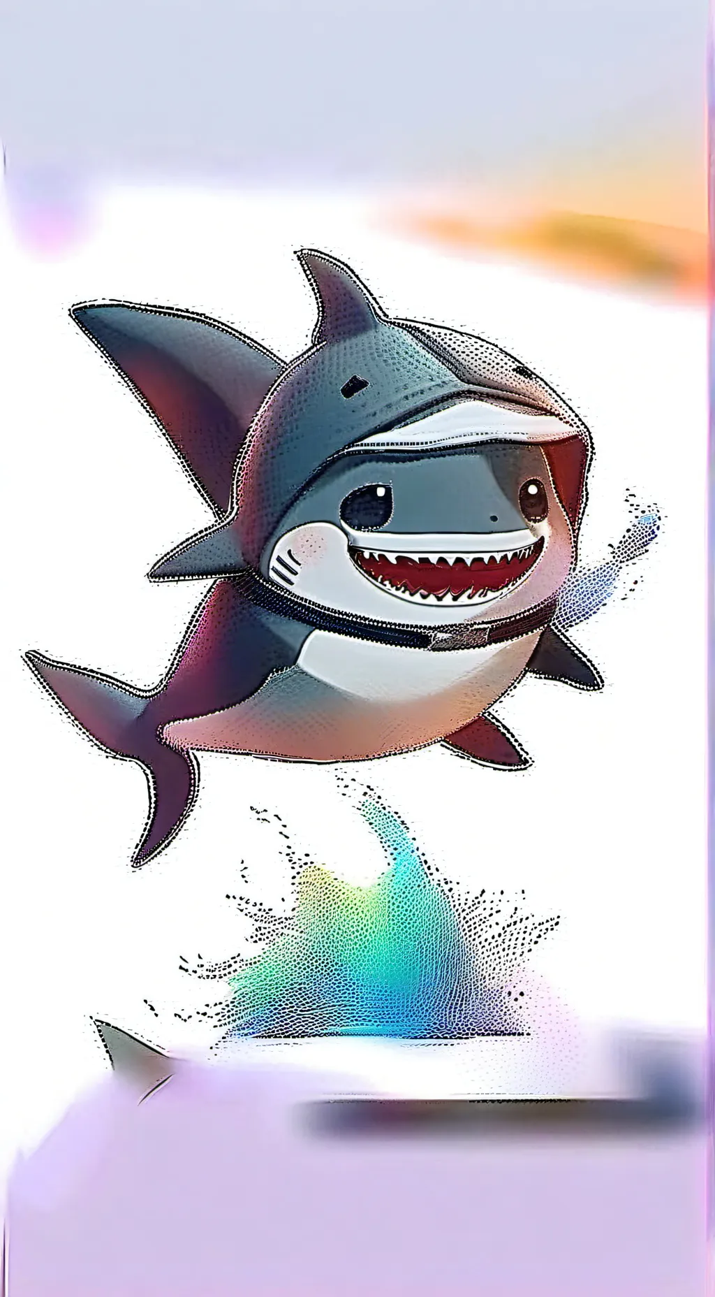 ai character: Jeff the Landshark background
