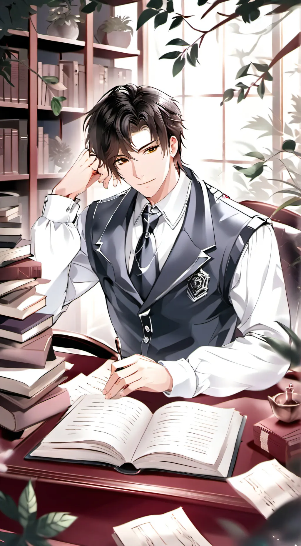 ai character: Rhett background