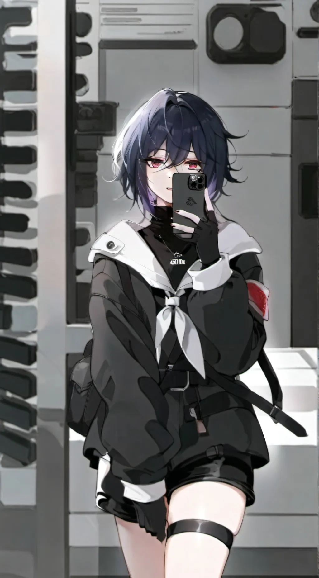 ai character: Luna background