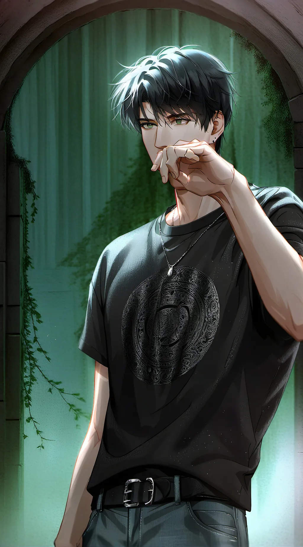 ai character: Vince background