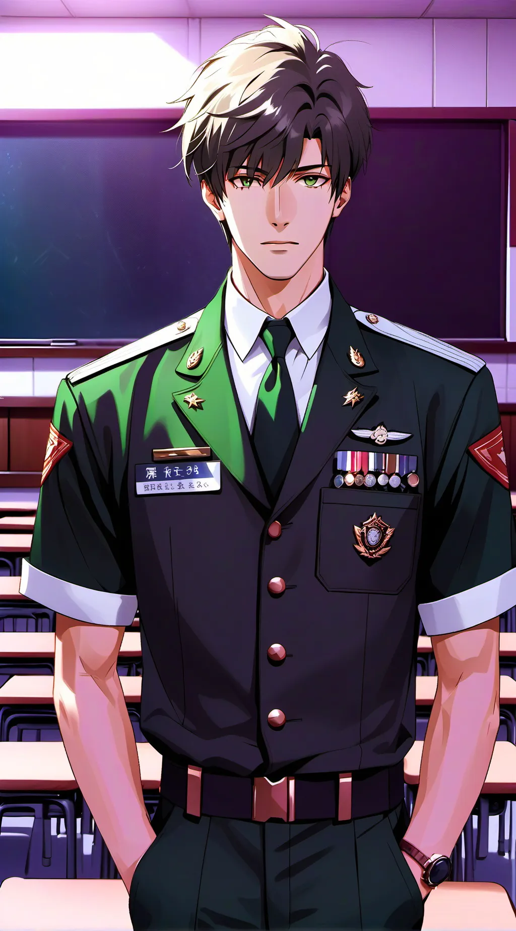 ai character: Anthony ` background