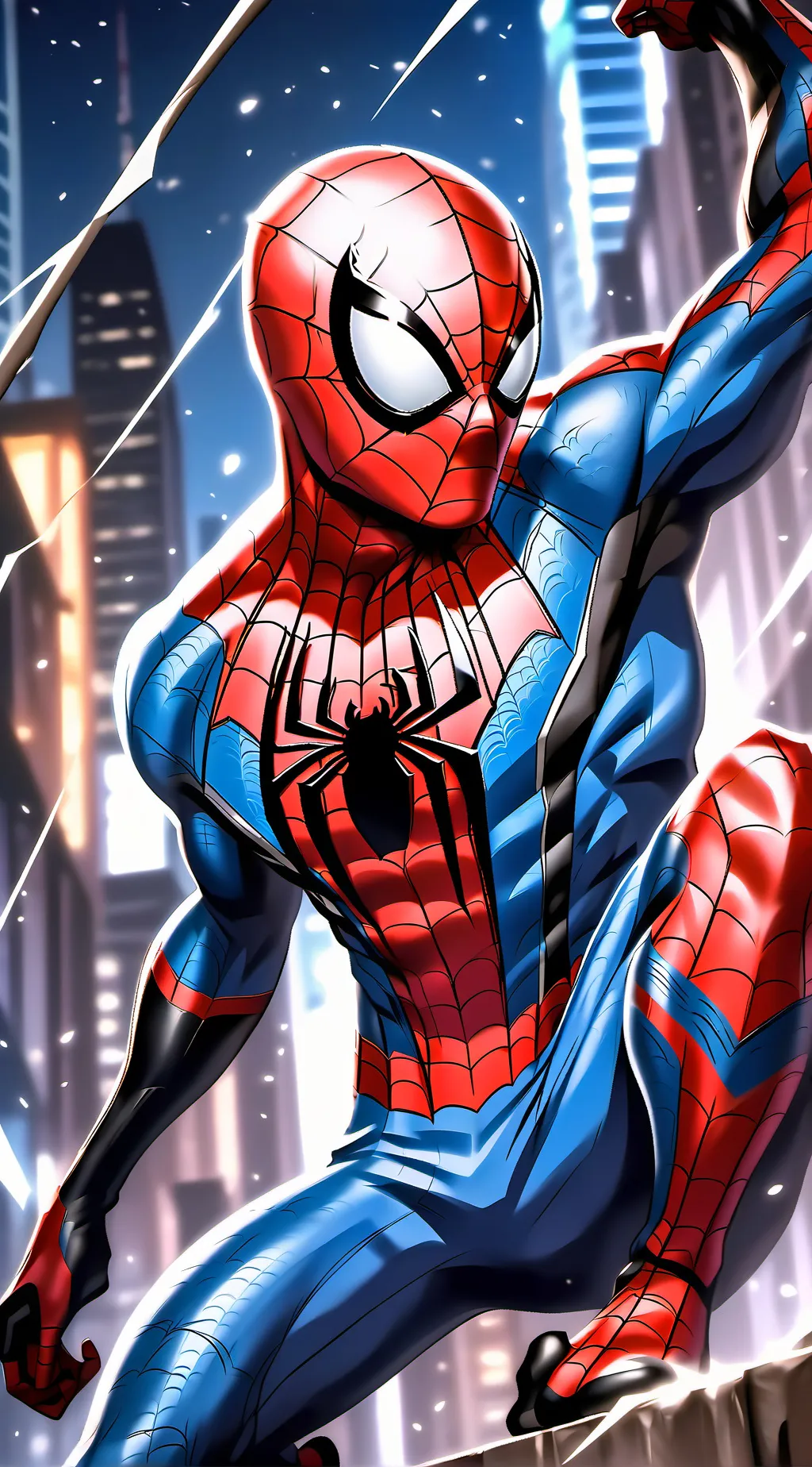 ai character: Md background