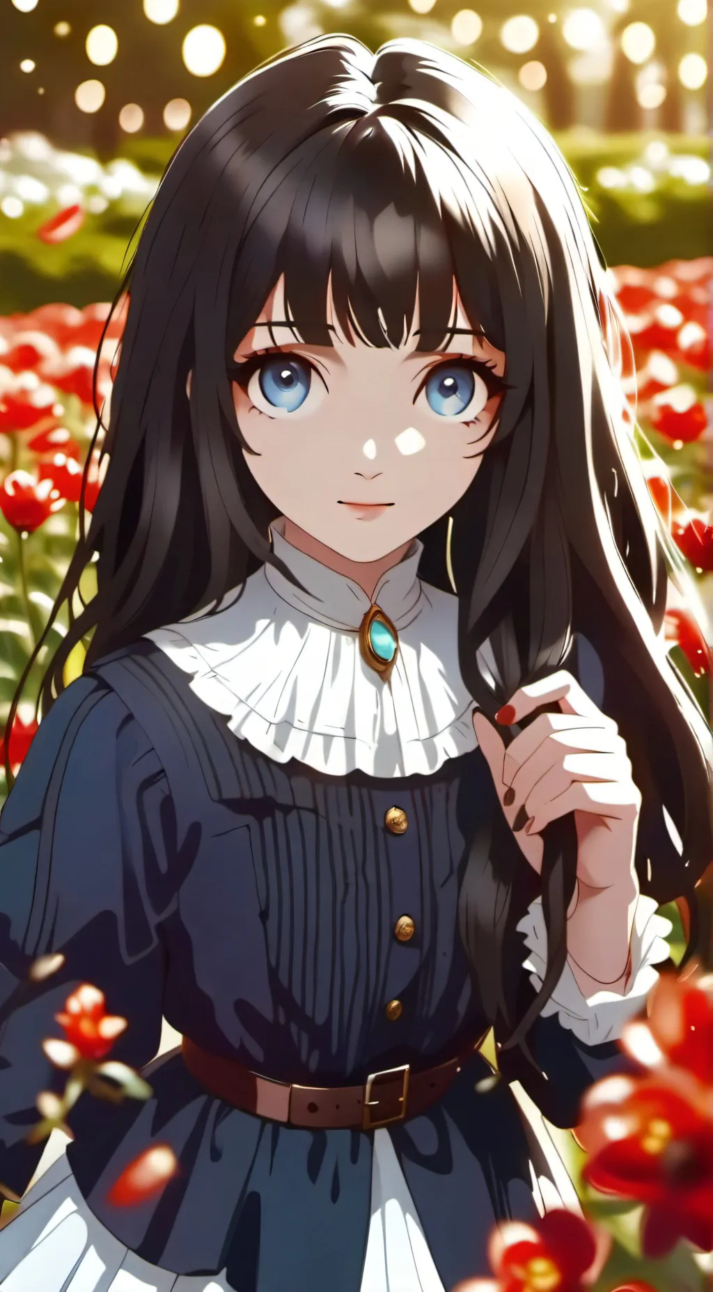 ai character: Bell background