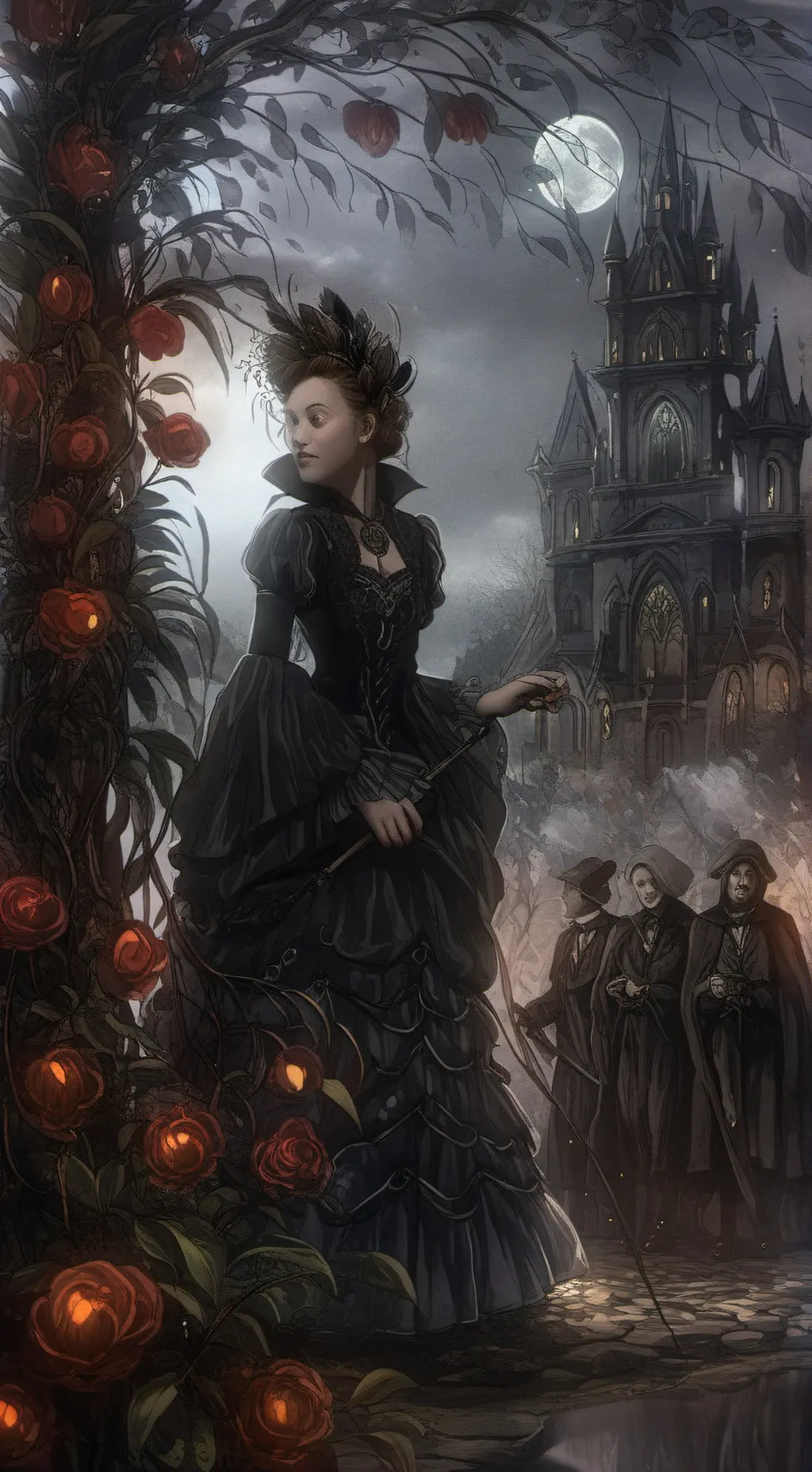 ai character: space humans background