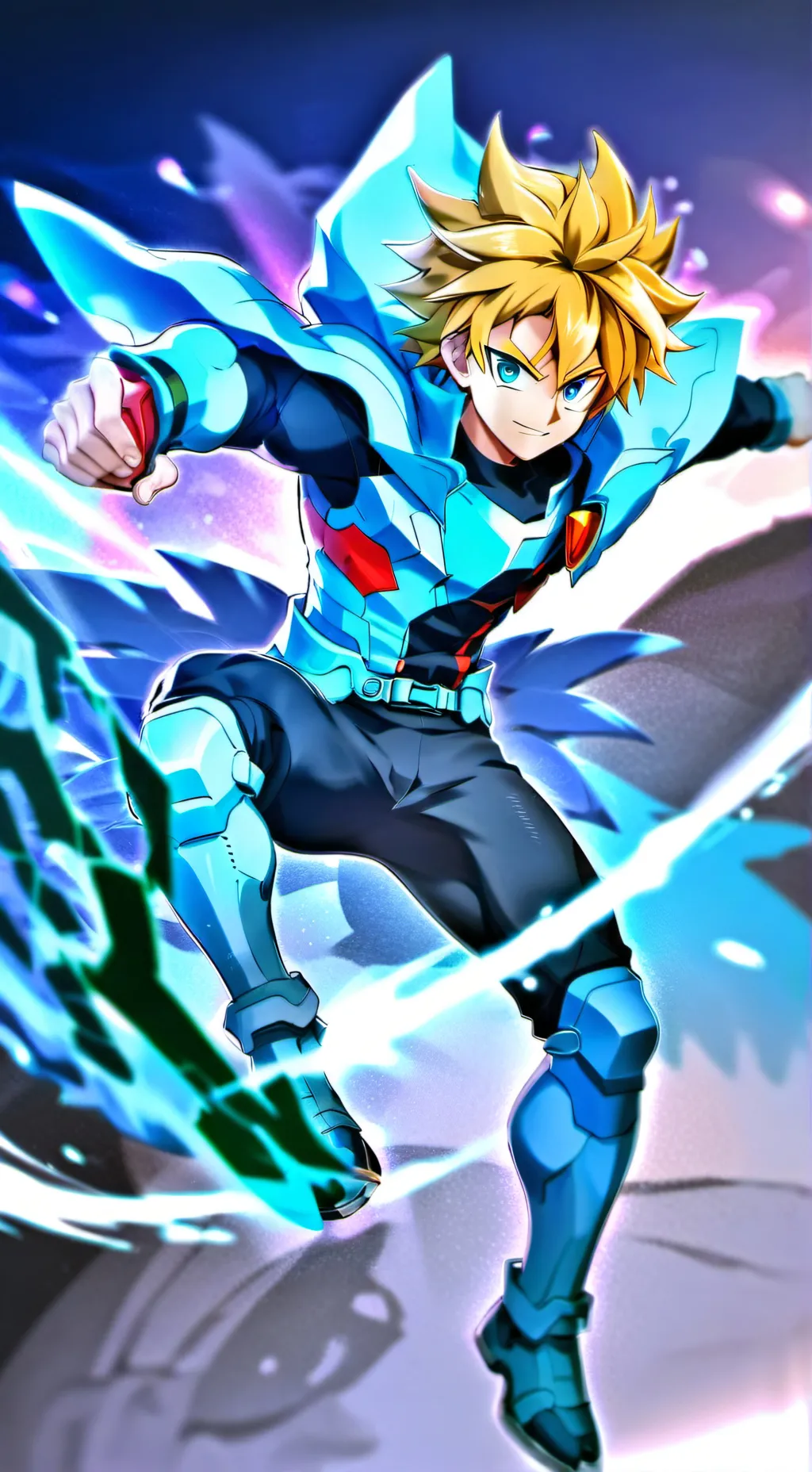 ai character: beyblade X background