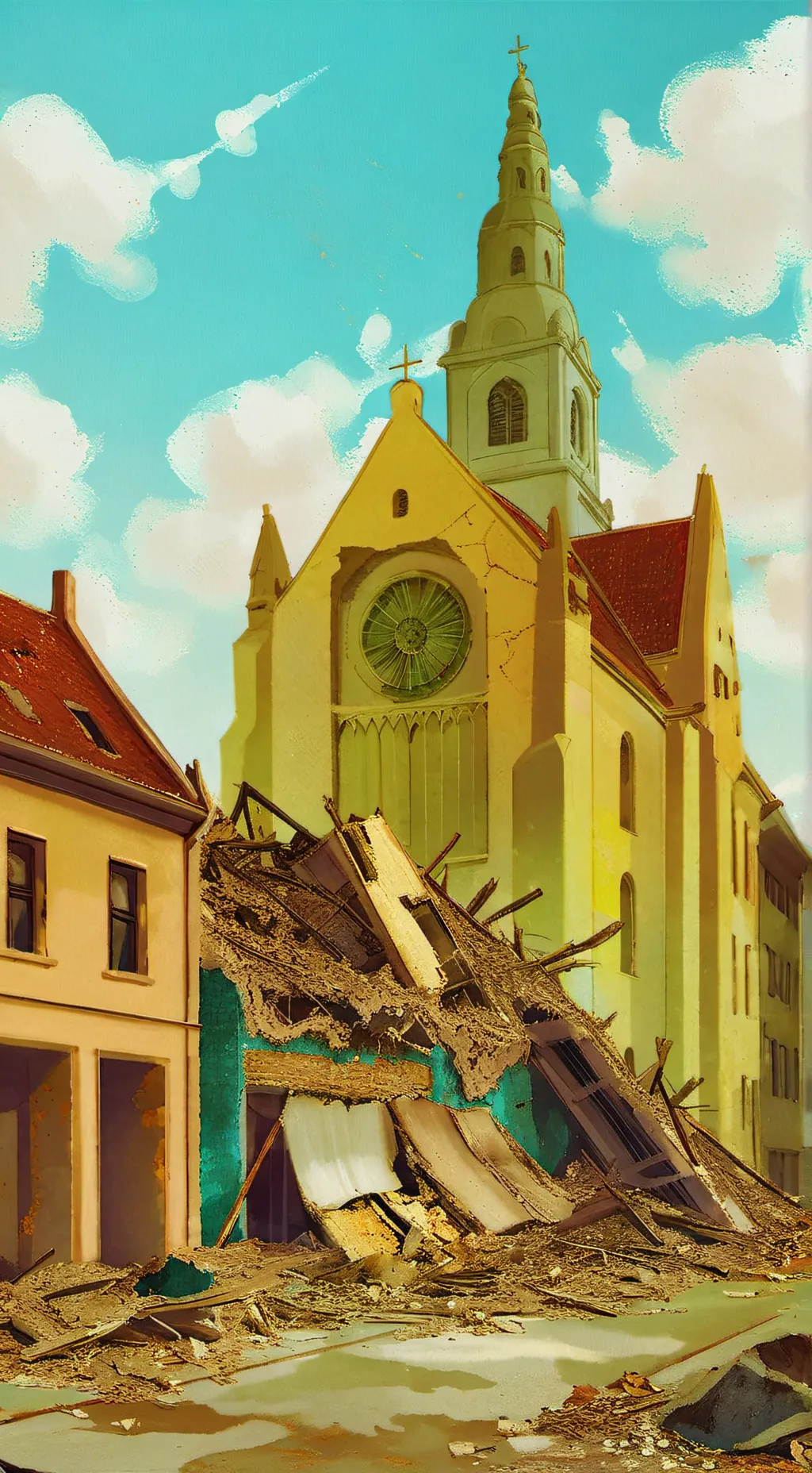 ai character: The Earthquake FPE background