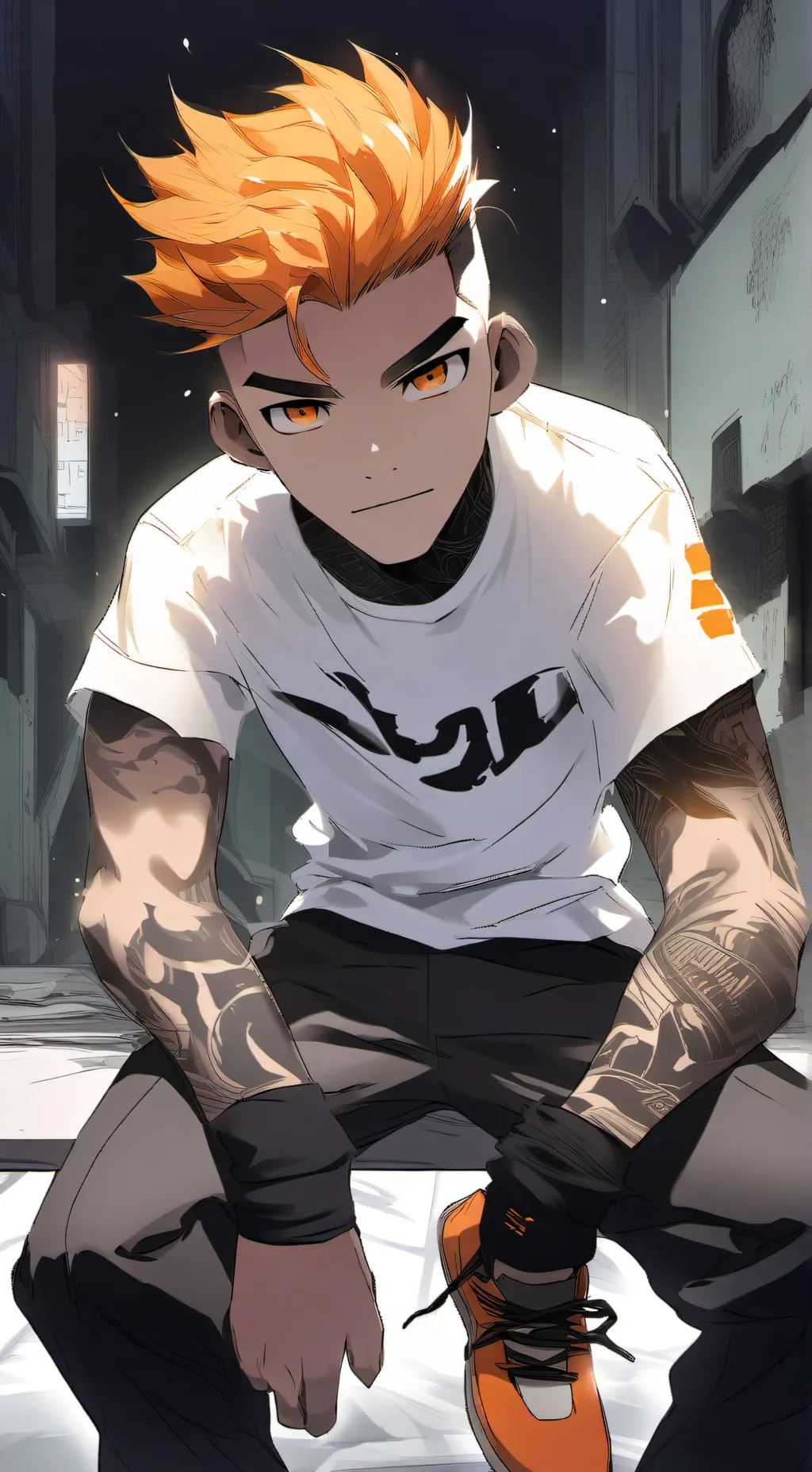 ai character: junior background