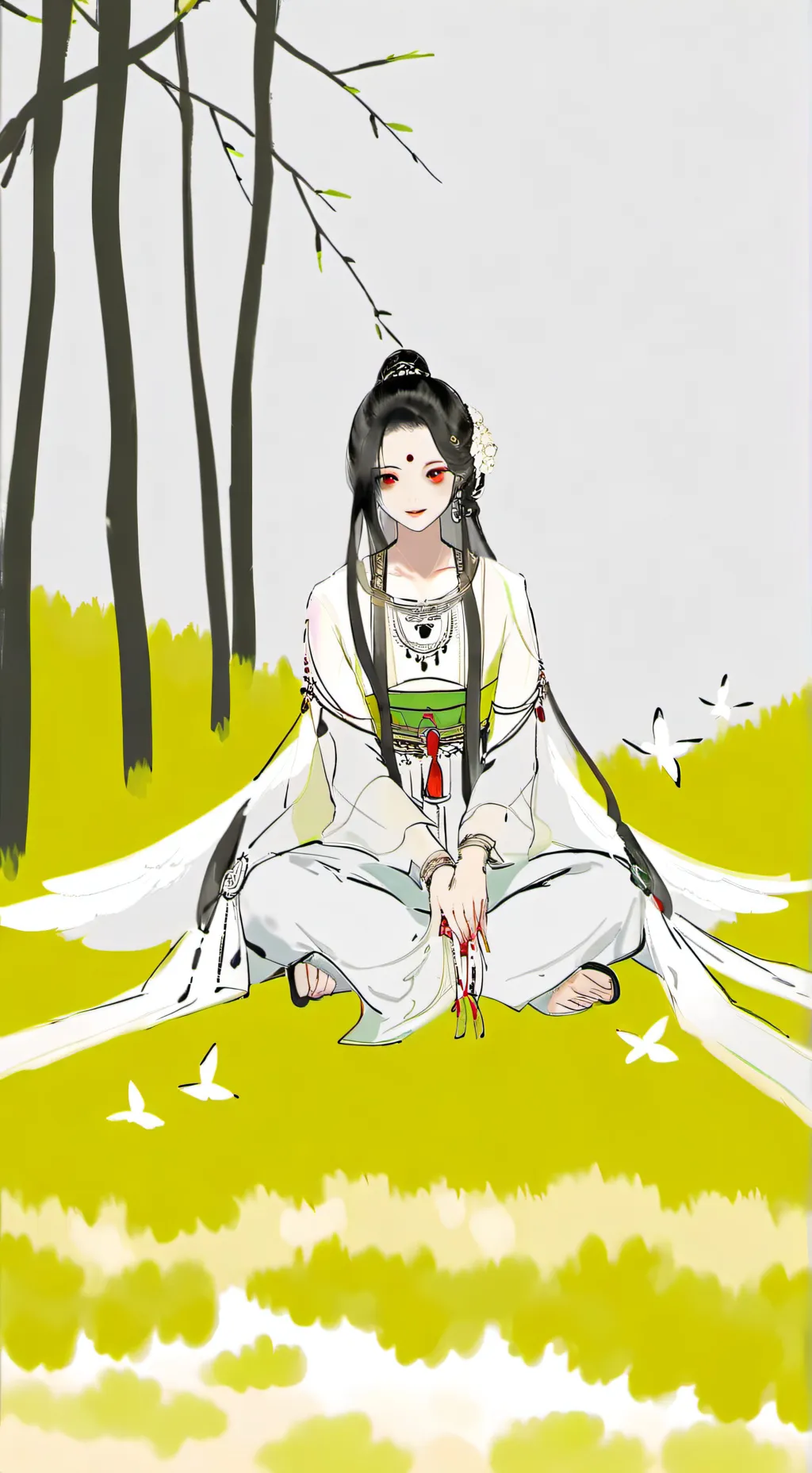 ai character: няня background