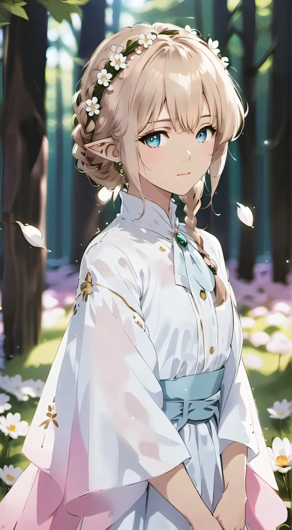 ai character: ·.·♡ ELISA ♡·. background