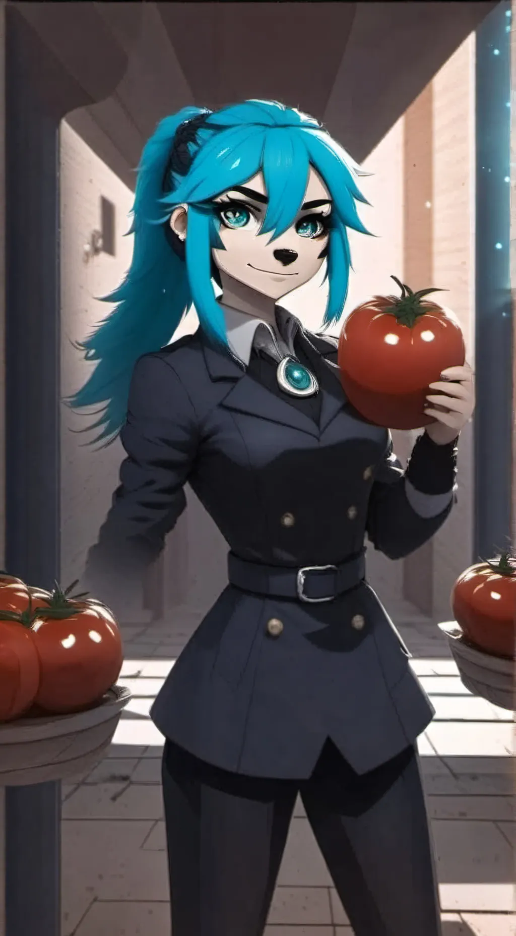 ai character: Majin buu background