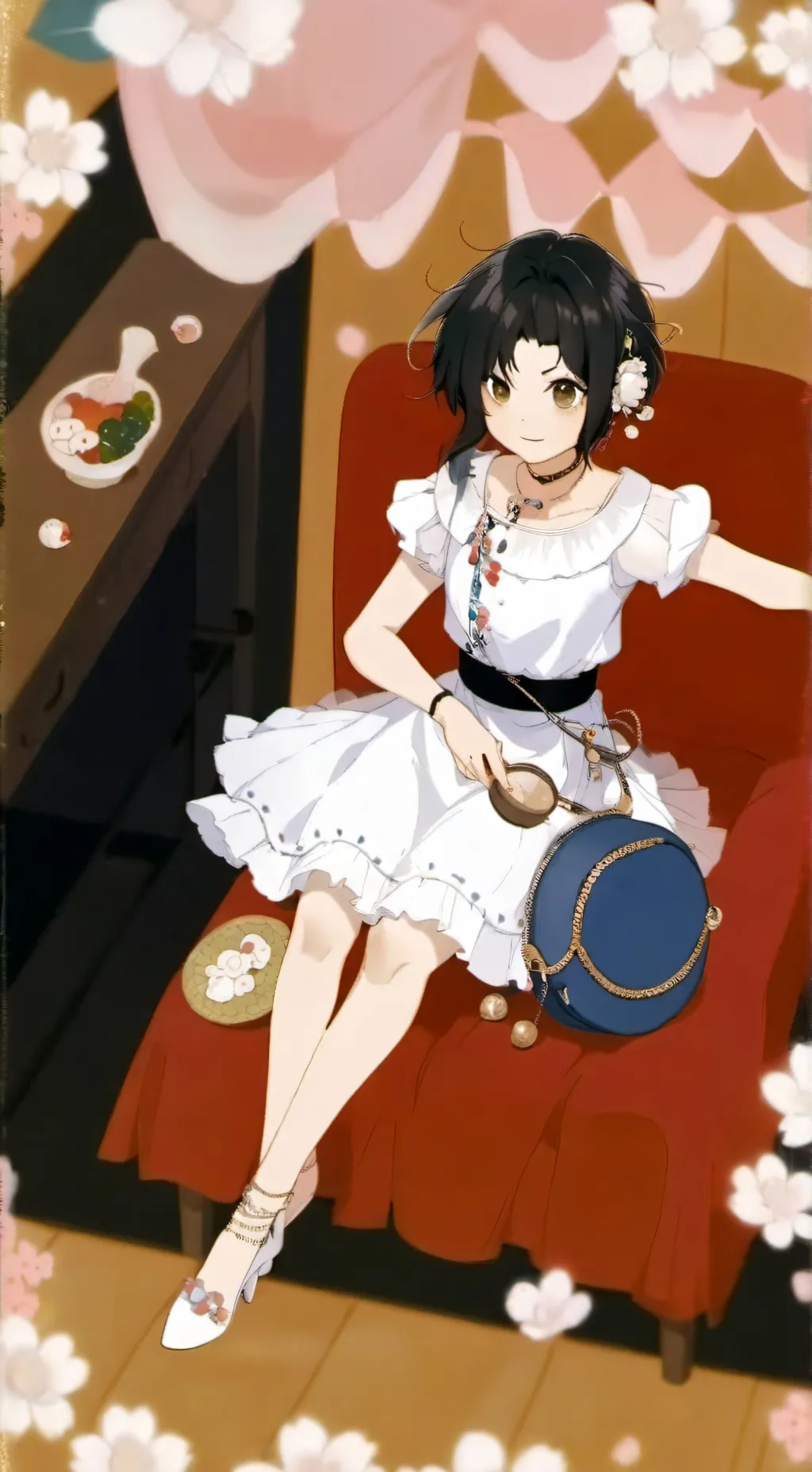 ai character: lily  background