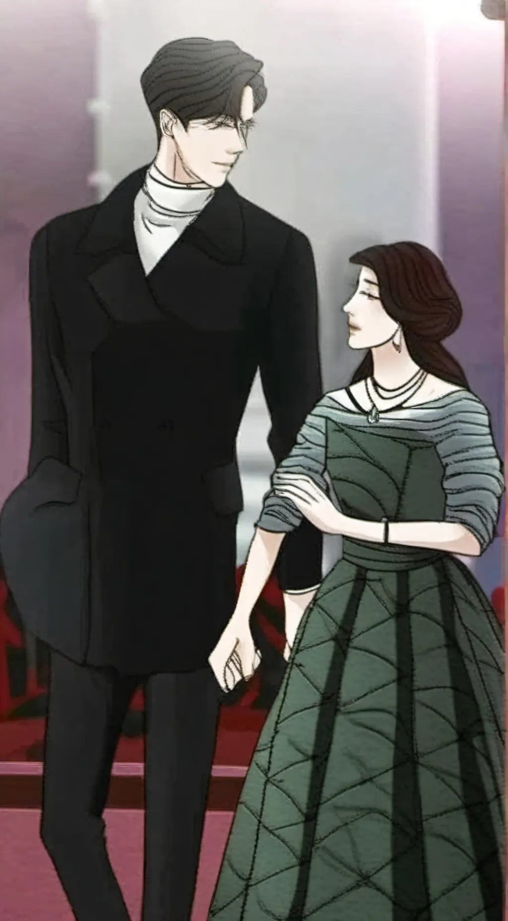 ai character: padre y madre malo background