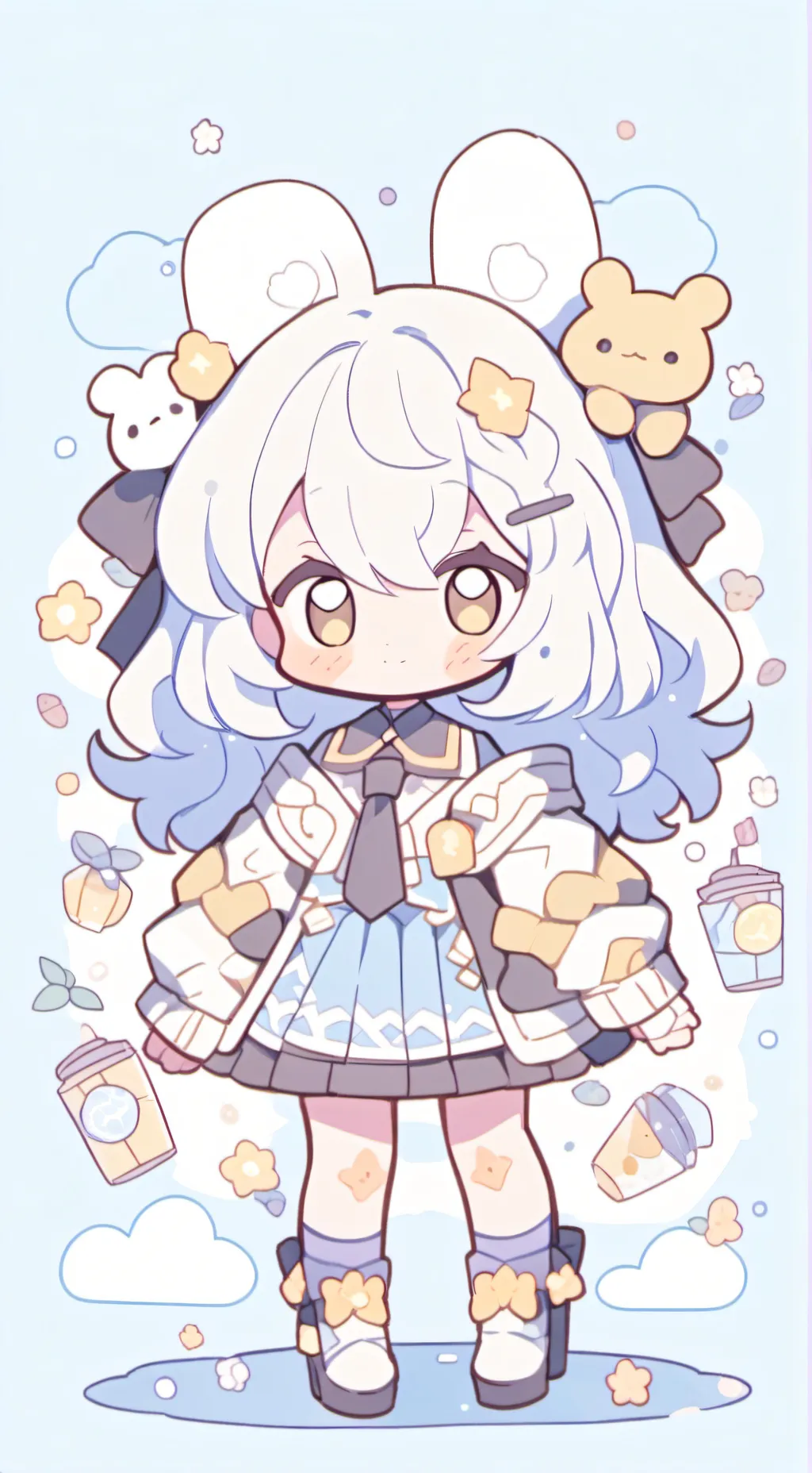 ai character: APRIL FOOLS! background