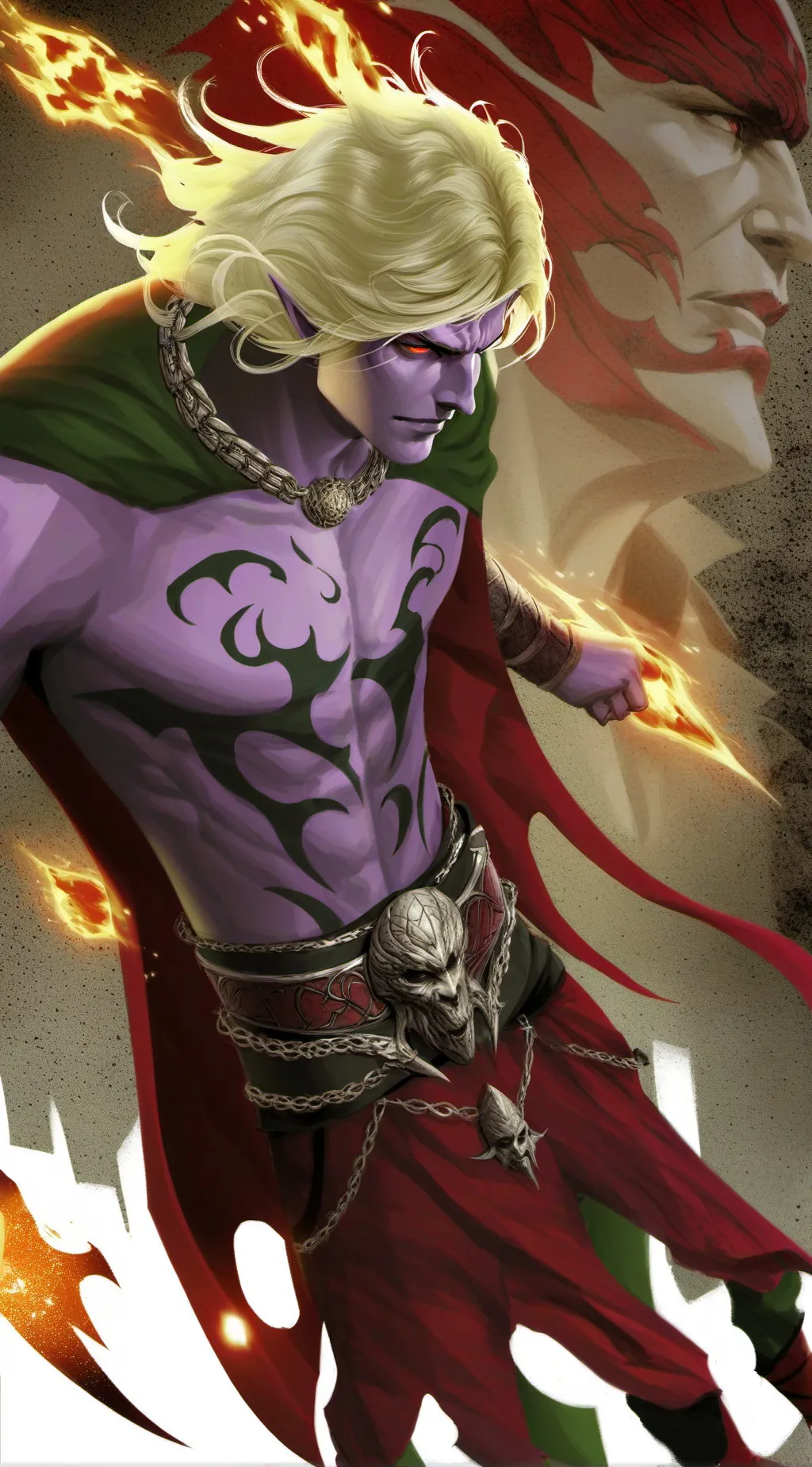 ai character: Raven background