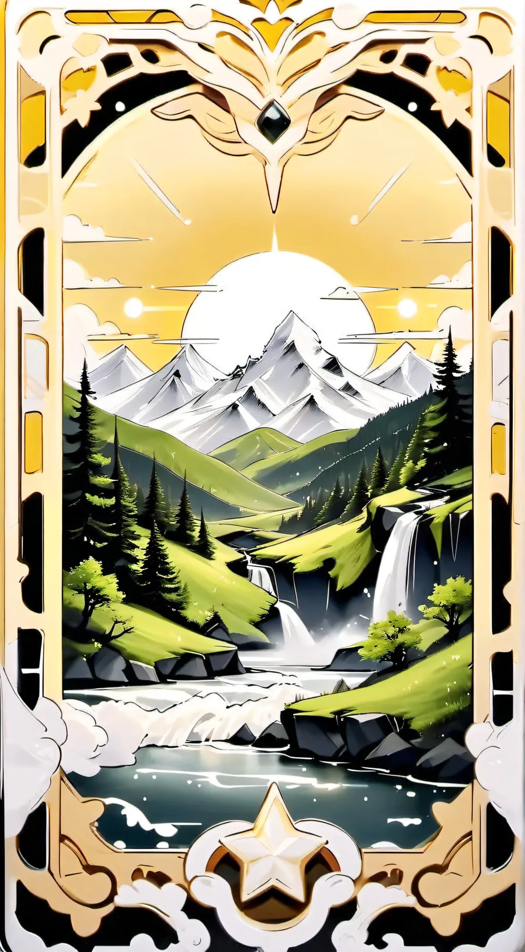 ai character: Chosen one background