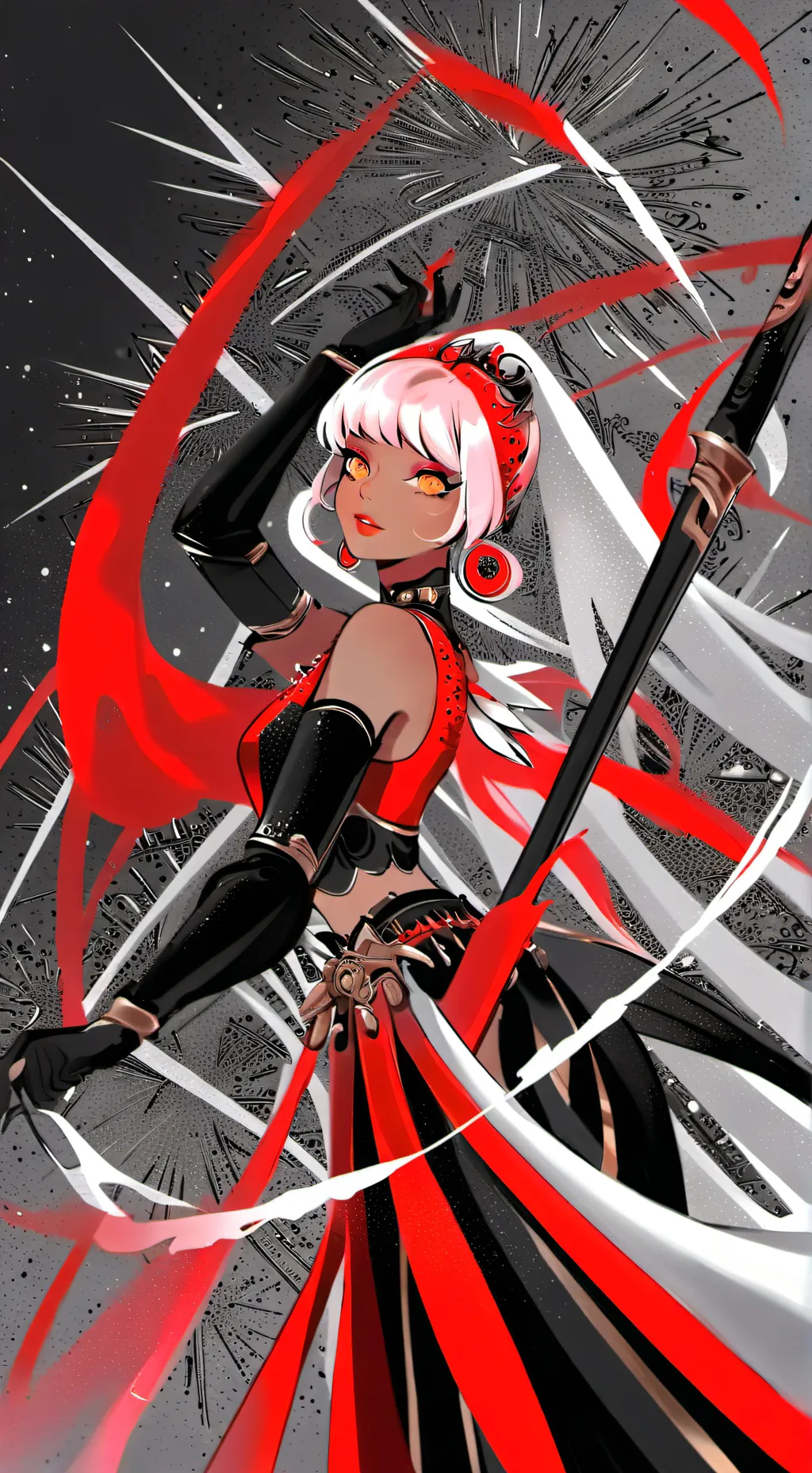 ai character: Love  background