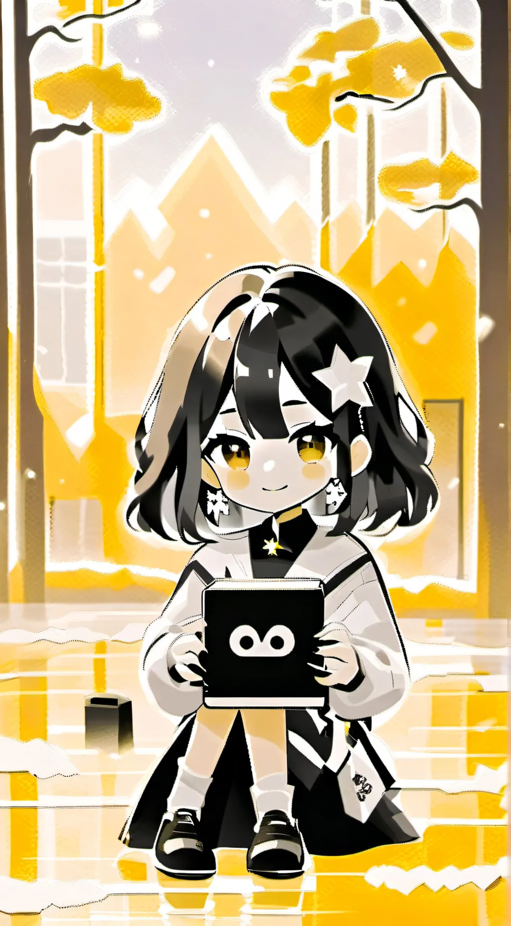 ai character: Hôpital  background