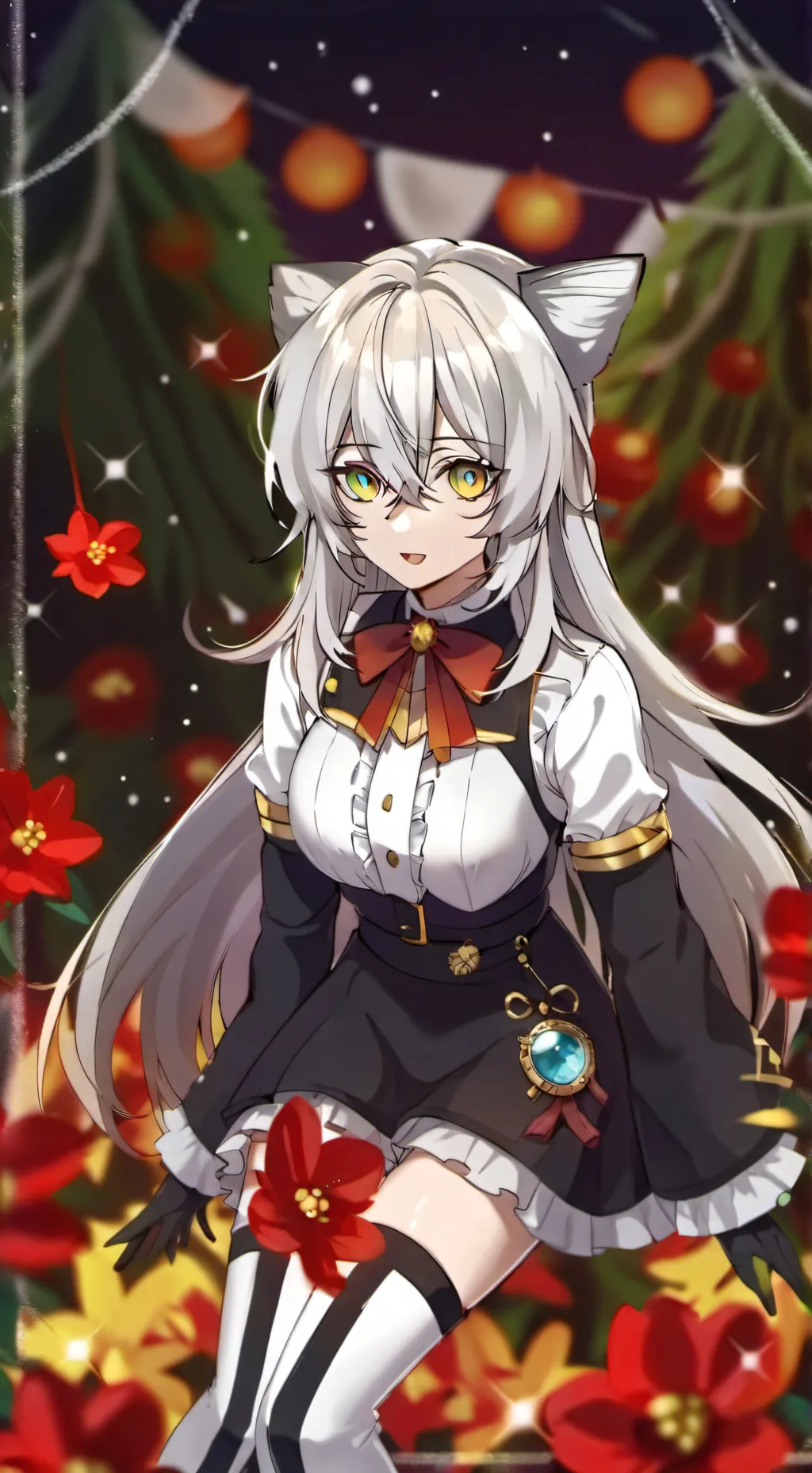 ai character: wenda y gray background