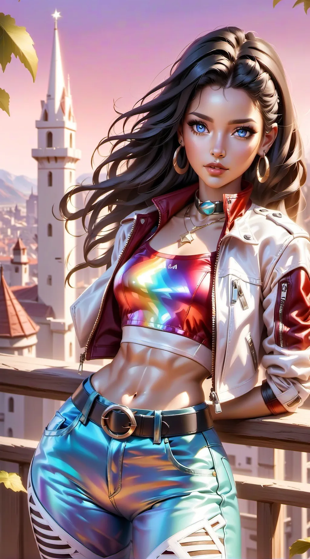 ai character: Patience 💅😎✌️ background